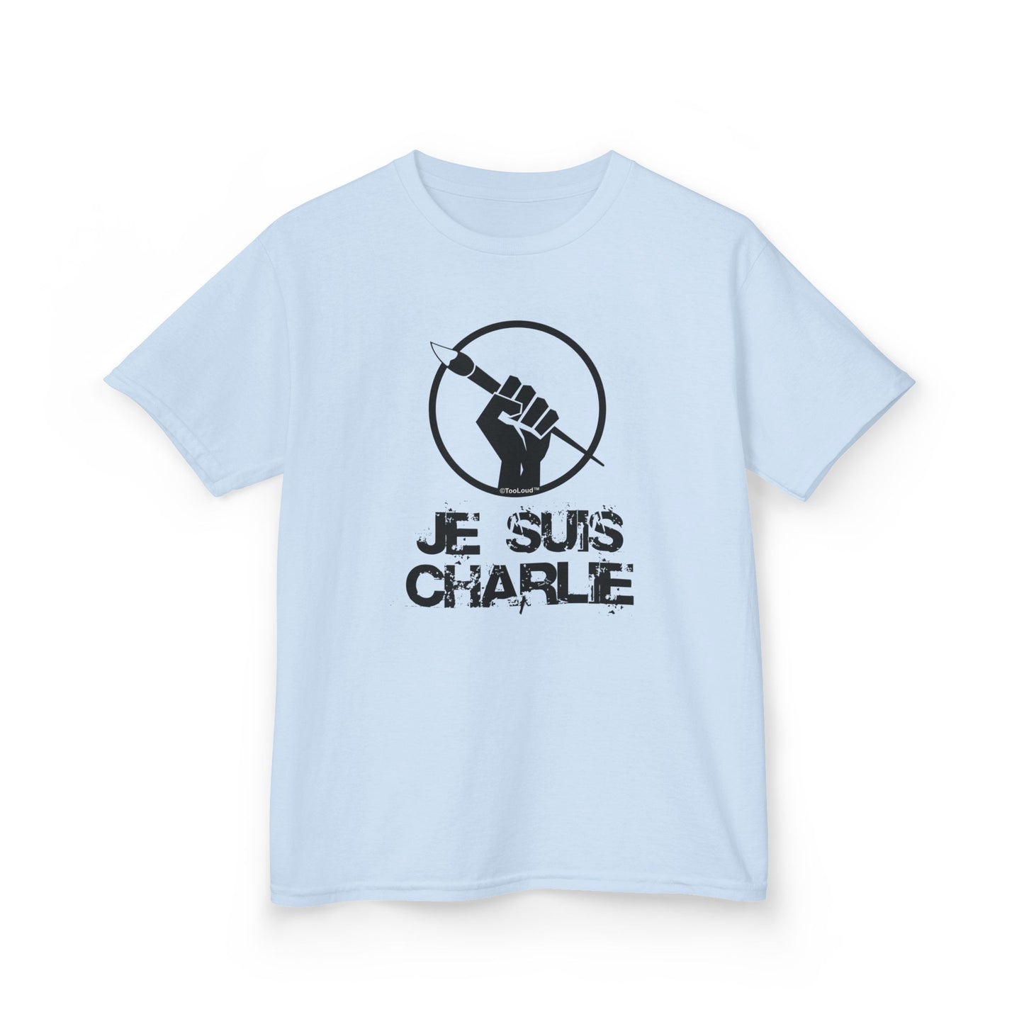 Je Suis Charlie Children's Heavy T-Shirt by TOOLOUD