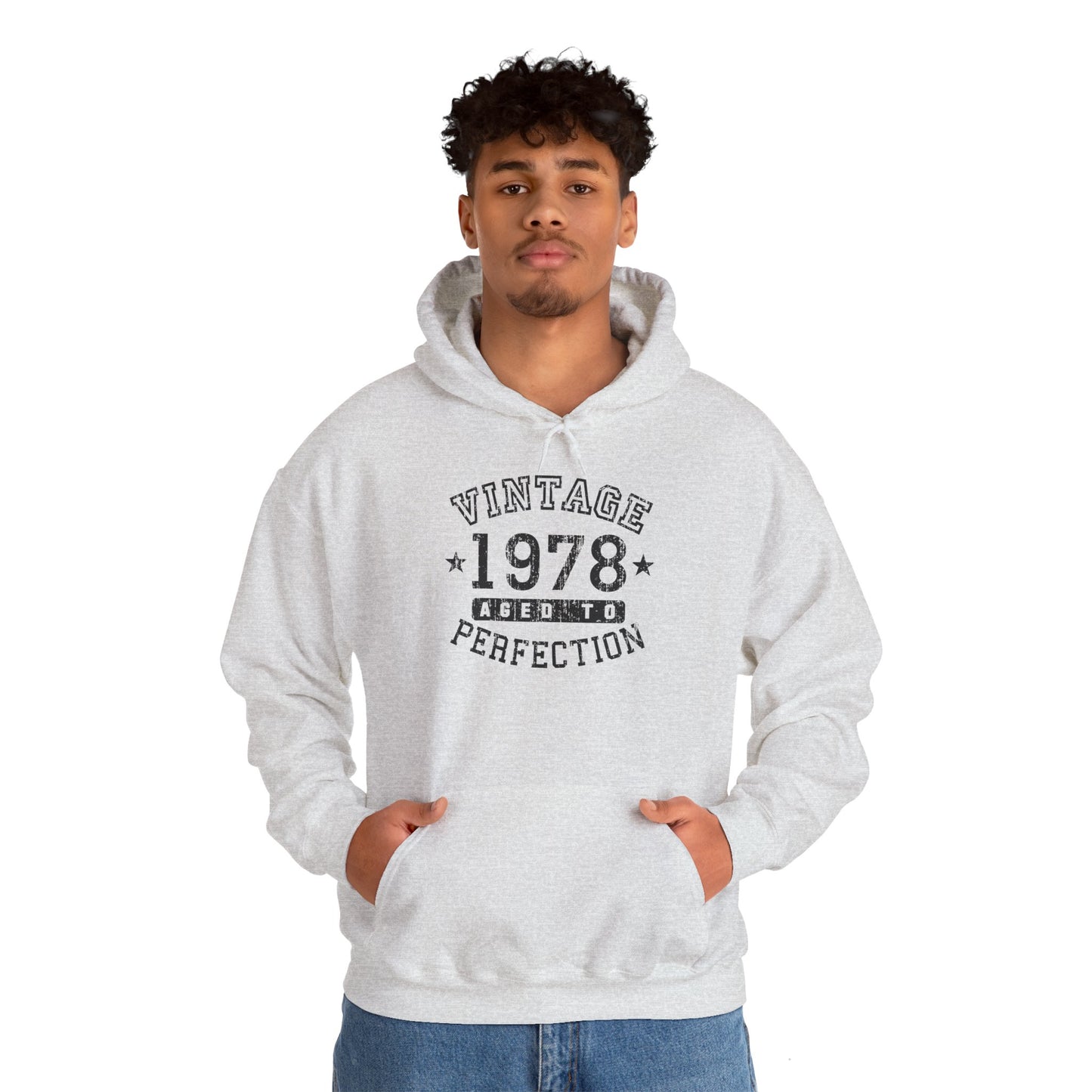 TooLoud 1978 - Vintage Birth Year Unisex Hoodie Sweatshirt