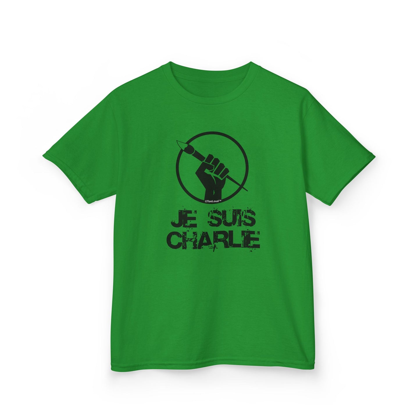 Je Suis Charlie Children's Heavy T-Shirt by TOOLOUD