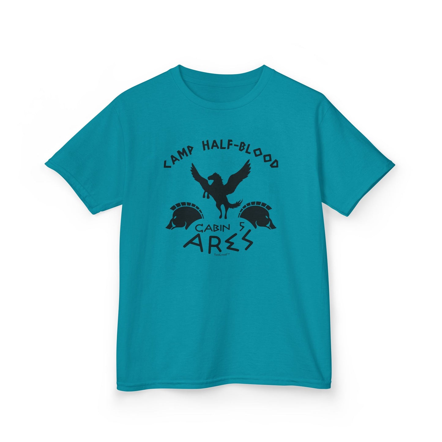 Camp Half Blood Cabin 5 Ares Children's T-Shirt by TOOLOUD