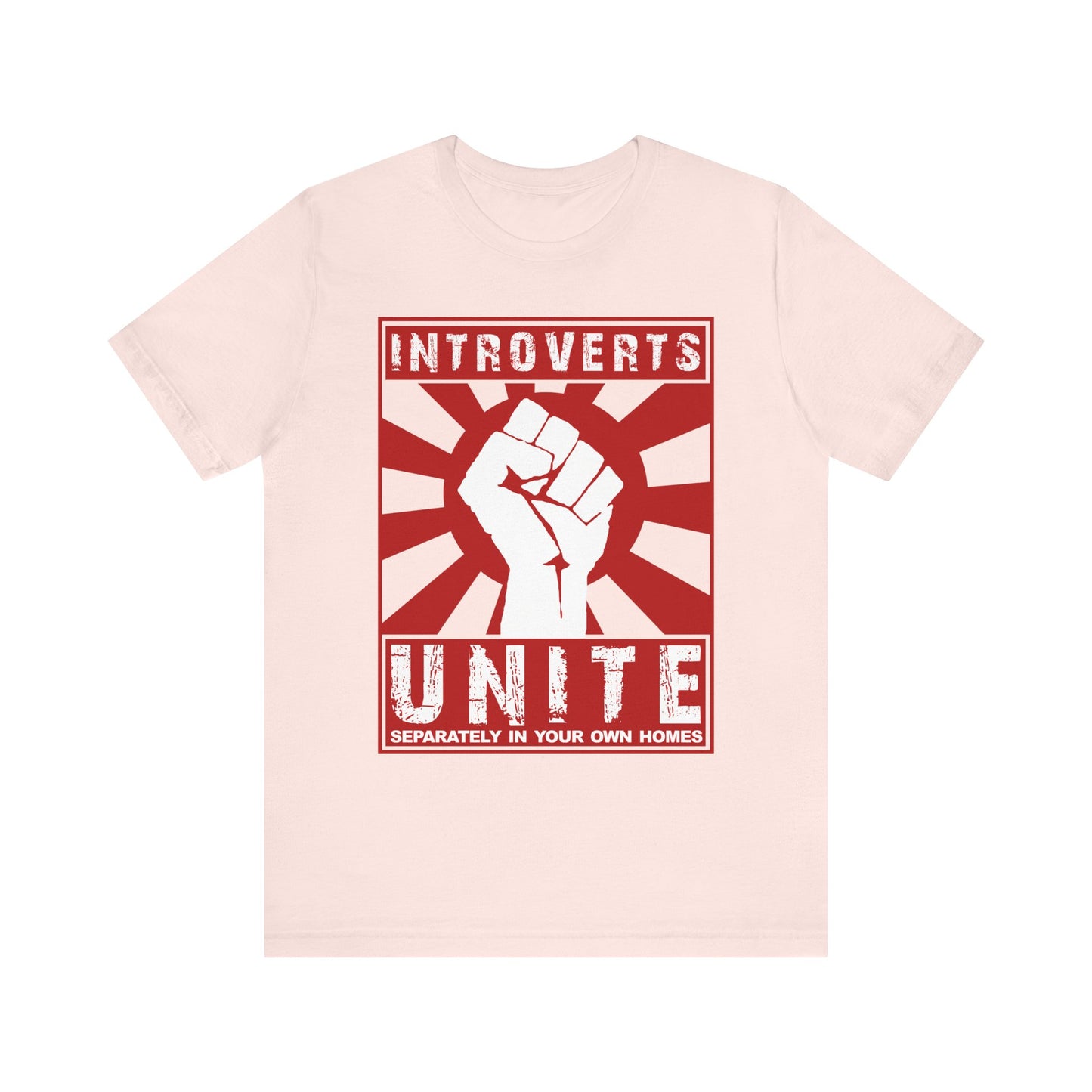 Introverts Unite Unisex Jersey Short Sleeve Tee Women Men