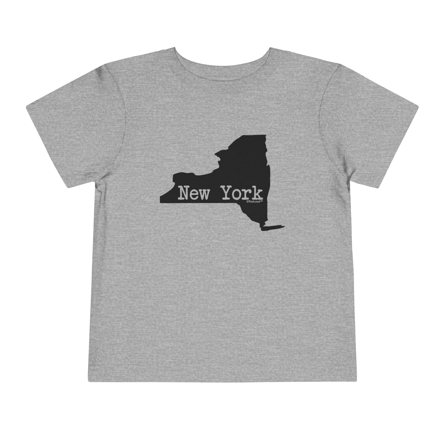 New York - United States Shape Toddler T-Shirt by TOOLOUD