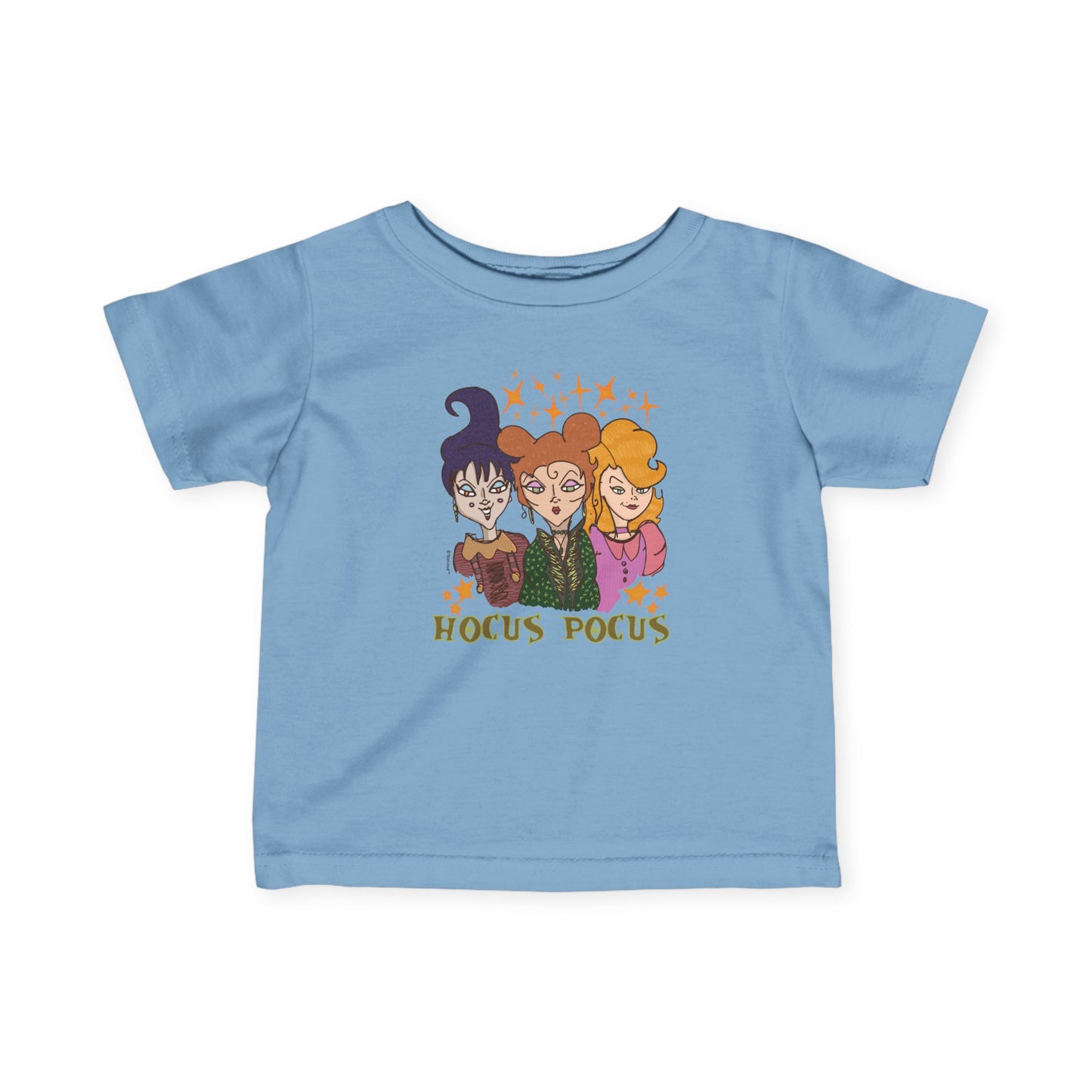 Hocus Pocus Witches Infant T-Shirt by TOOLOUD – Cute and Spooky Baby Apparel