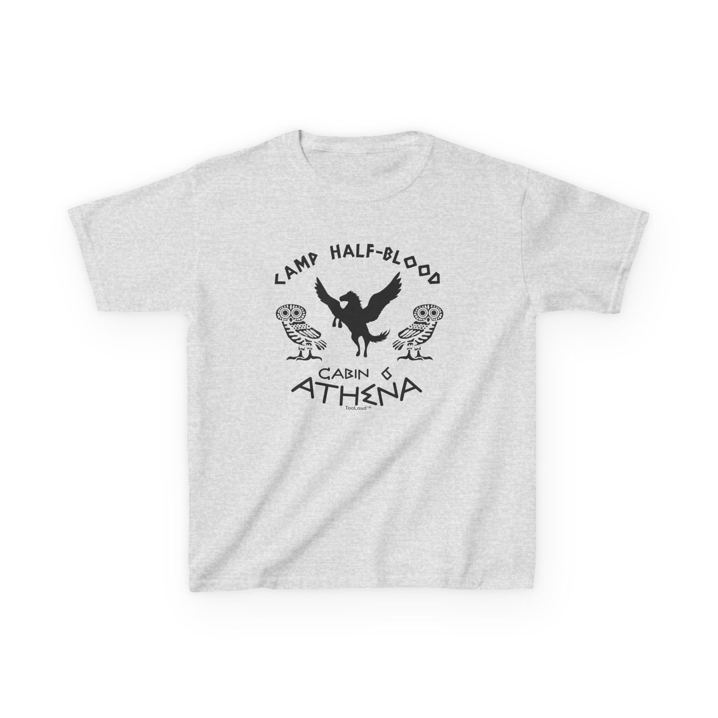 TOOLOUD Camp Half-Blood Cabin 6 Athena Children’s T-Shirt Tee