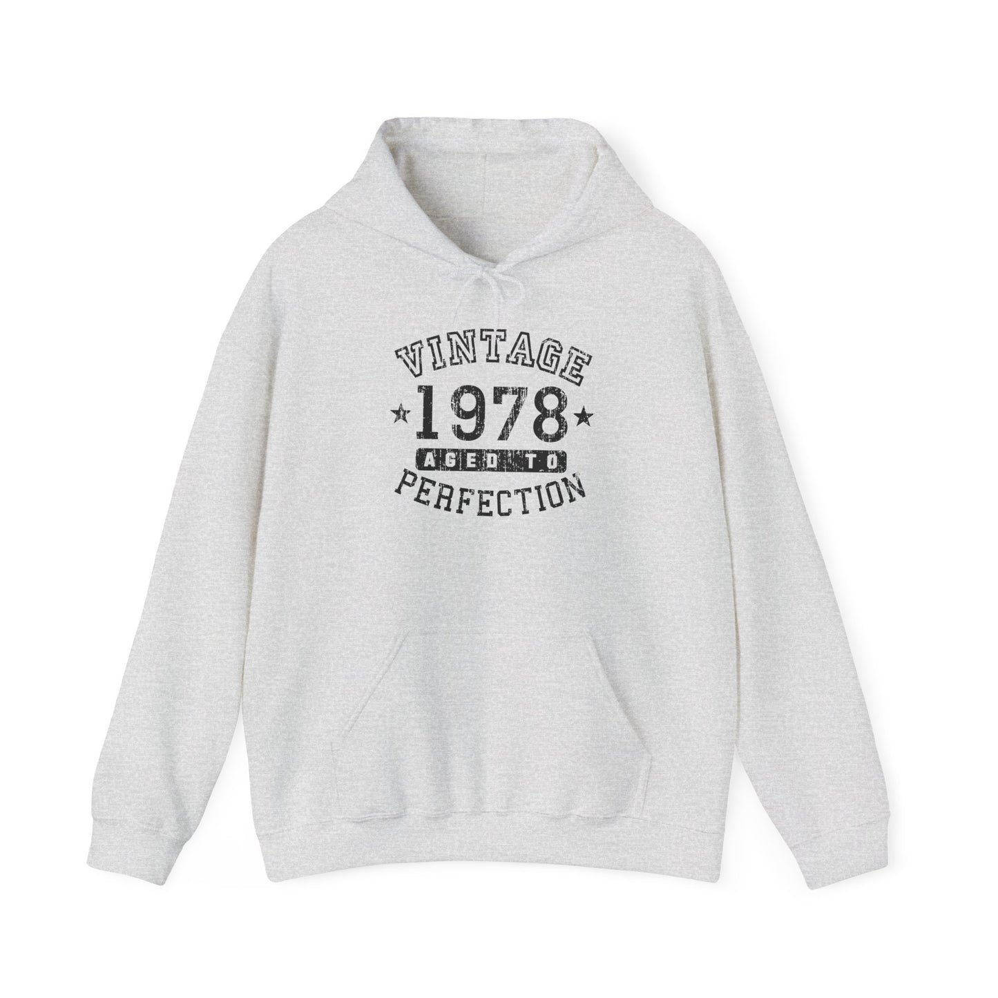 TooLoud 1978 - Vintage Birth Year Unisex Hoodie Sweatshirt