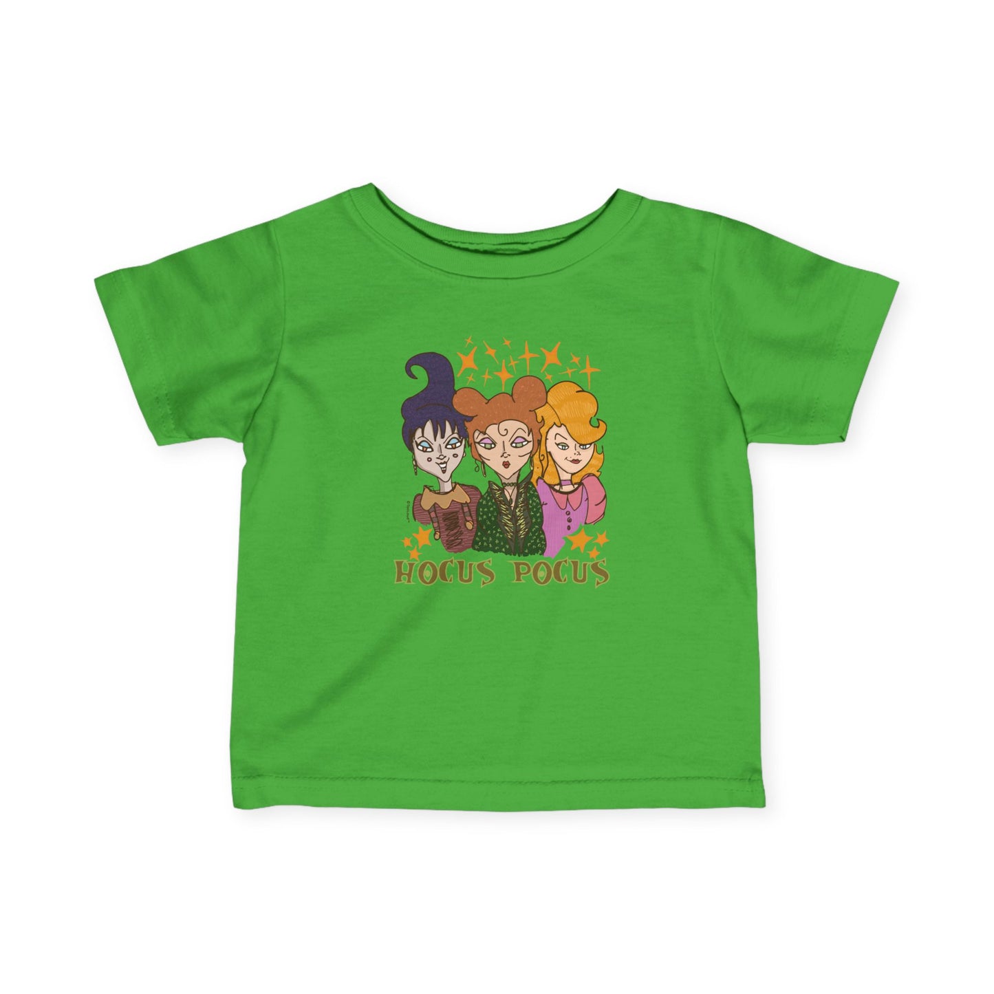 Hocus Pocus Witches Infant T-Shirt by TOOLOUD – Cute and Spooky Baby Apparel