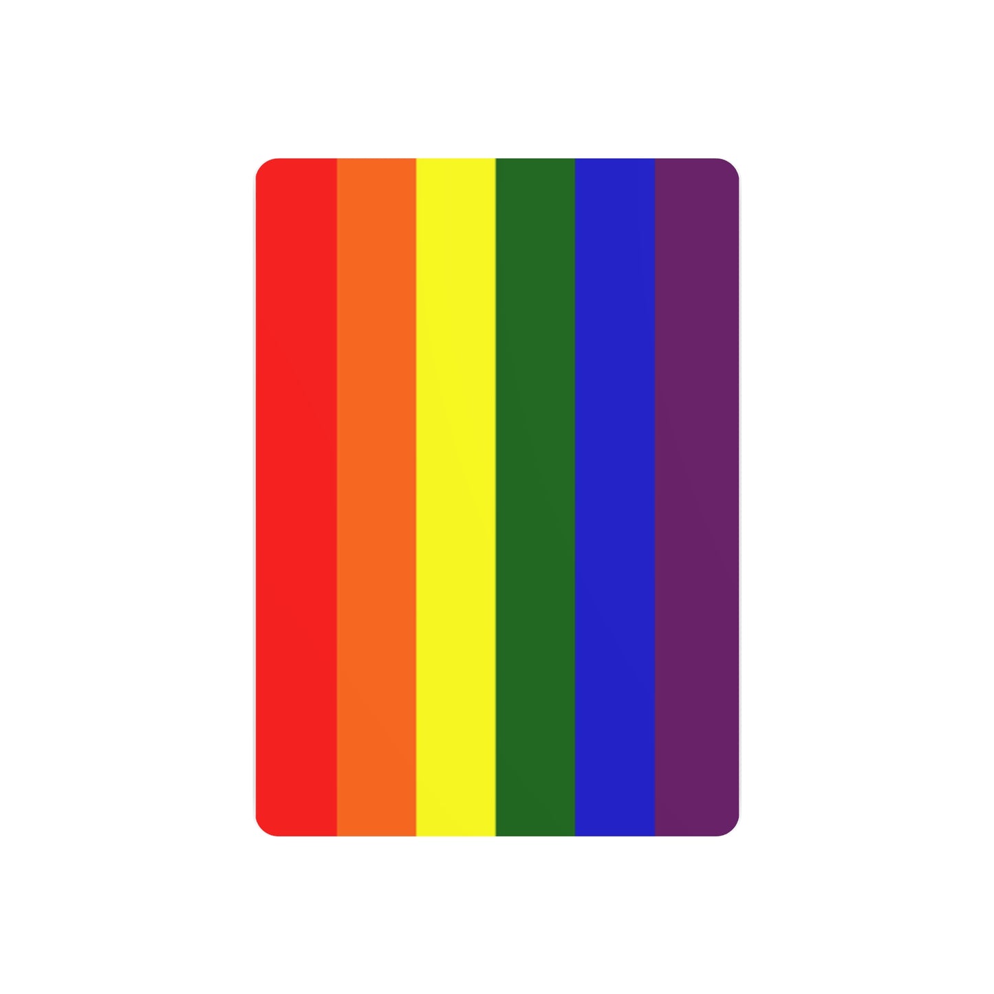 Rainbow Metal Art Print