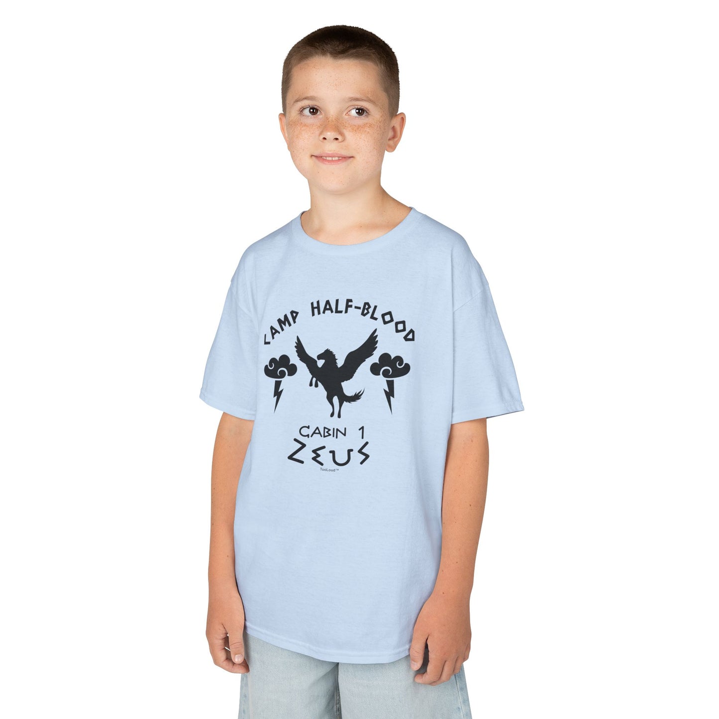 Camp Half Blood Cabin 1 Zeus Children's T-Shirt by TOOLOUD