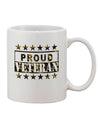 11 oz Camo Printed Coffee Mug - Perfect for Proud Veterans - TooLoud-11 OZ Coffee Mug-TooLoud-White-Davson Sales