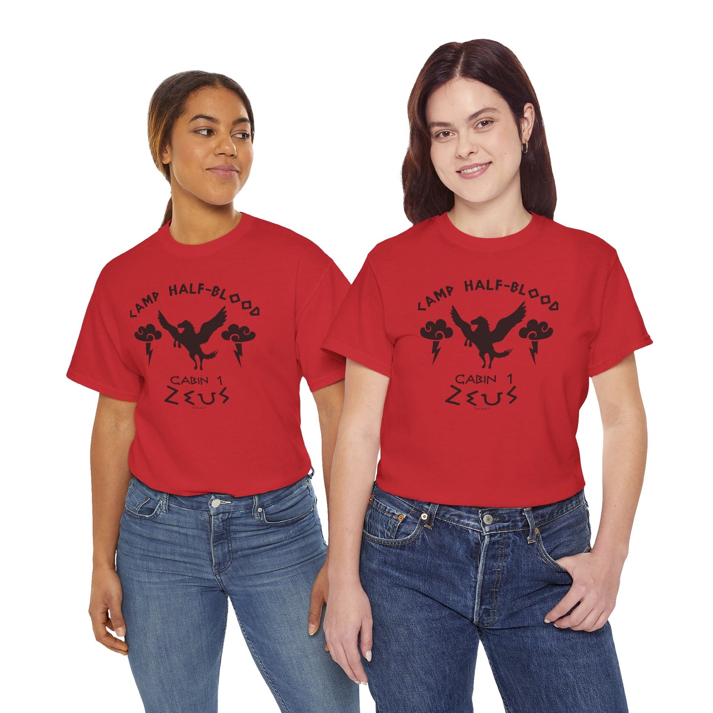 Camp Half Blood Cabin 1 Zeus Women's Adult T-Shirt by TOOLOUD