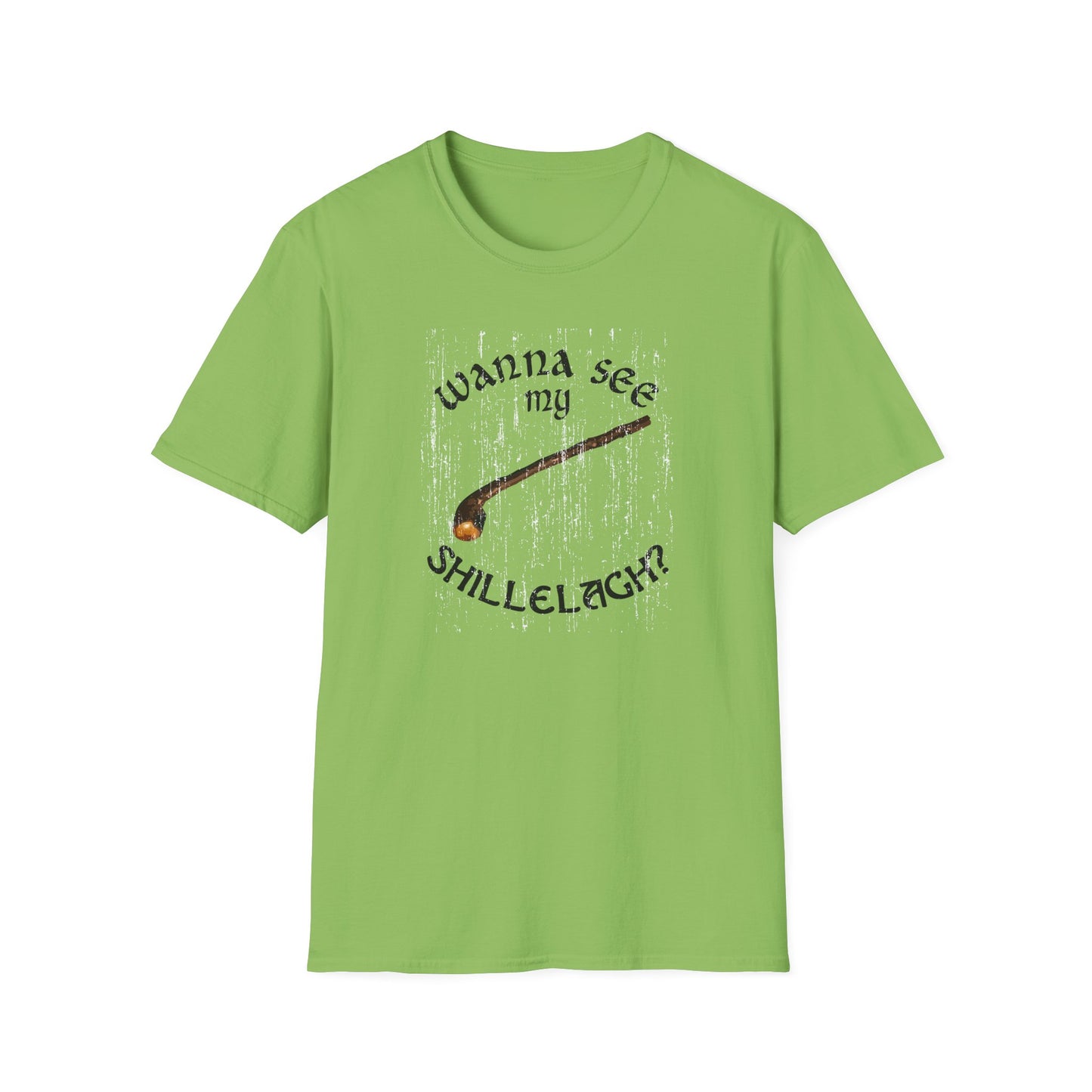 Wanna See My Shillelagh Adult Unisex T-Shirt by TOOLOUD