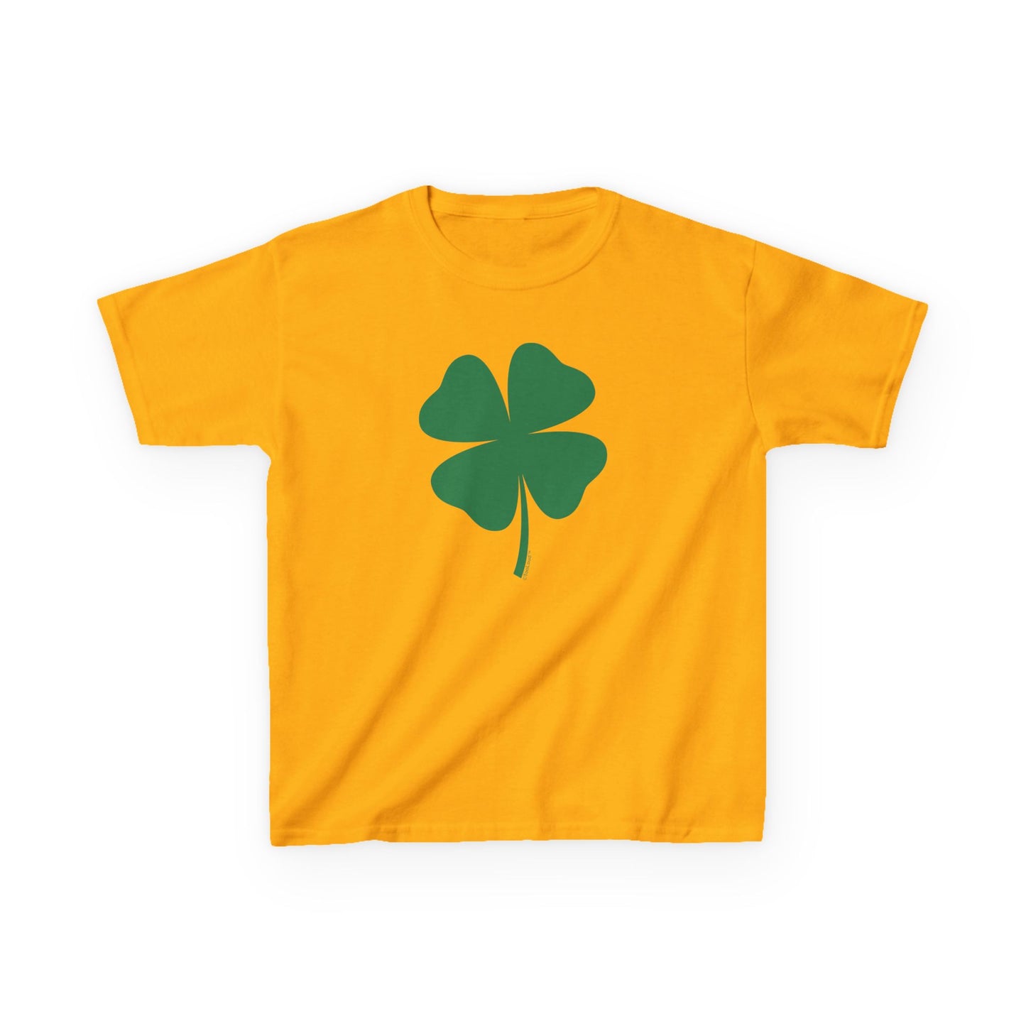 Lucky Four Leaf Clover St. Patrick's Day Children's T-Shirt by TOOLOUD