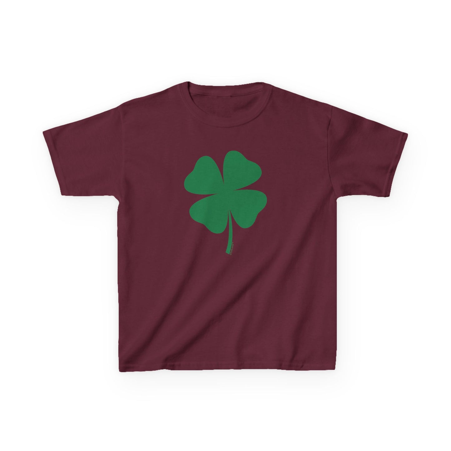 Lucky Four Leaf Clover St. Patrick's Day Children's T-Shirt by TOOLOUD