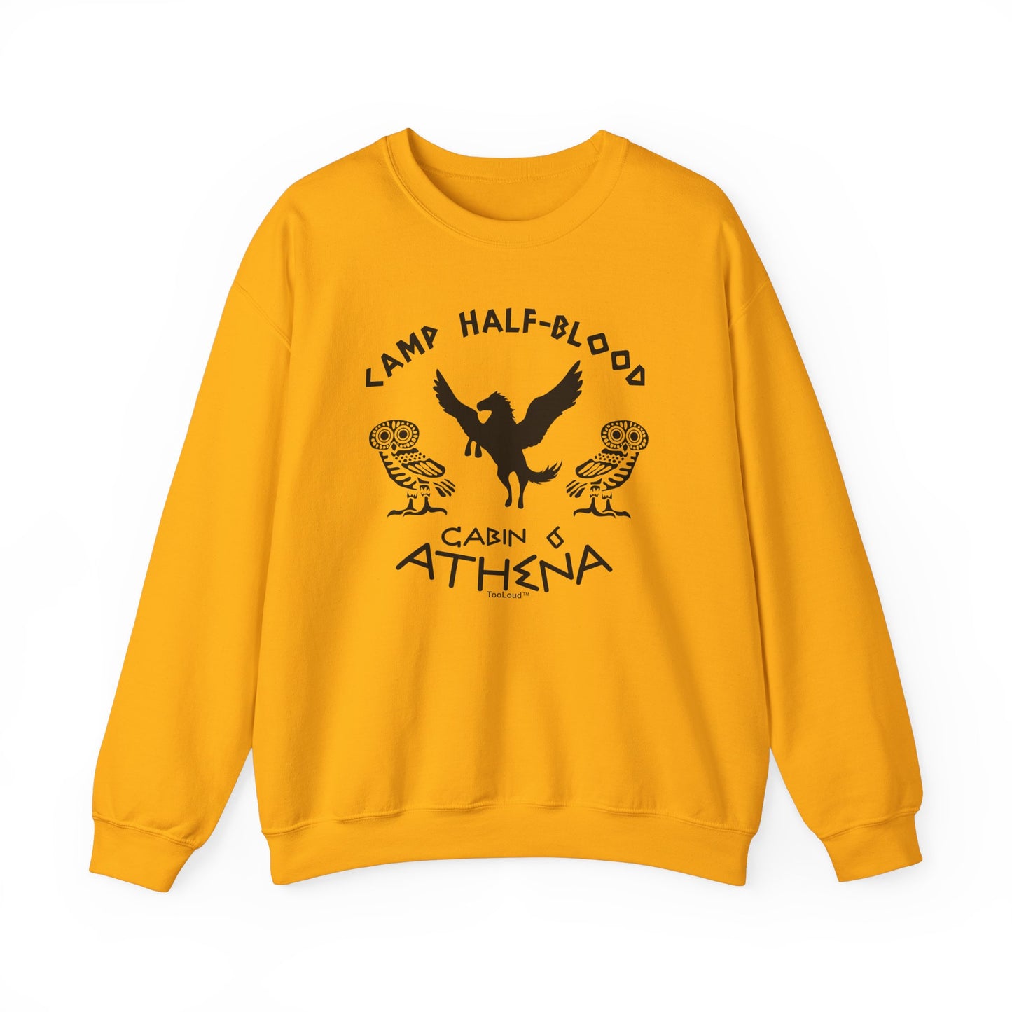 Camp Half Blood Cabin 6 Athena Adult Unisex Sweatshirt by TOOLOUD
