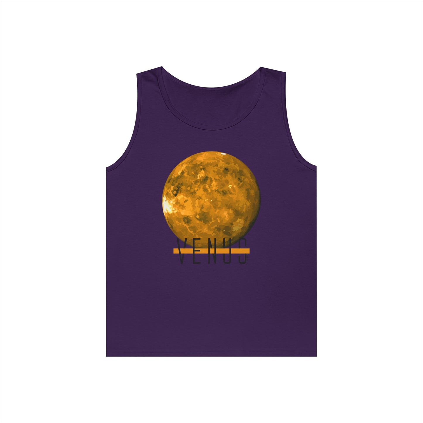 Planet Venus Text Adult Loose Tank Top by TOOLOUD