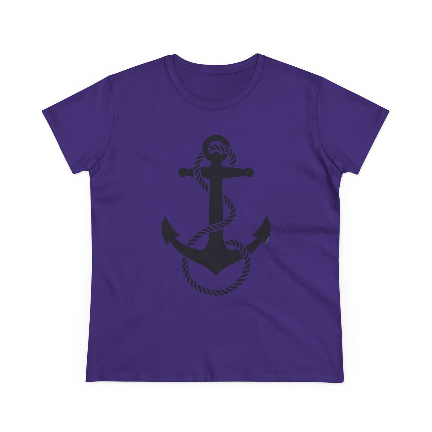 Nautical Sailor Rope Anchor Women's T-Shirt by TOOLOUD