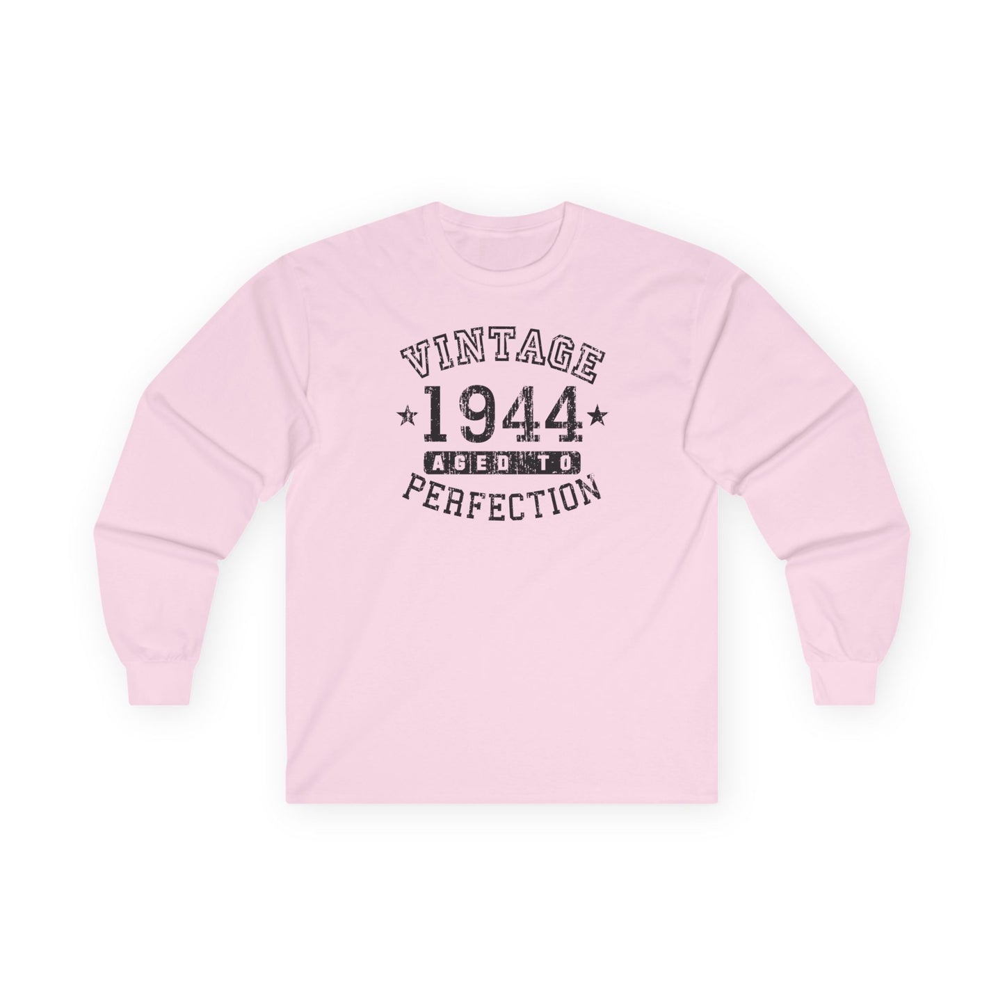 1944 – Vintage Birth Year Adult Long Sleeve Shirt by TOOLOUD