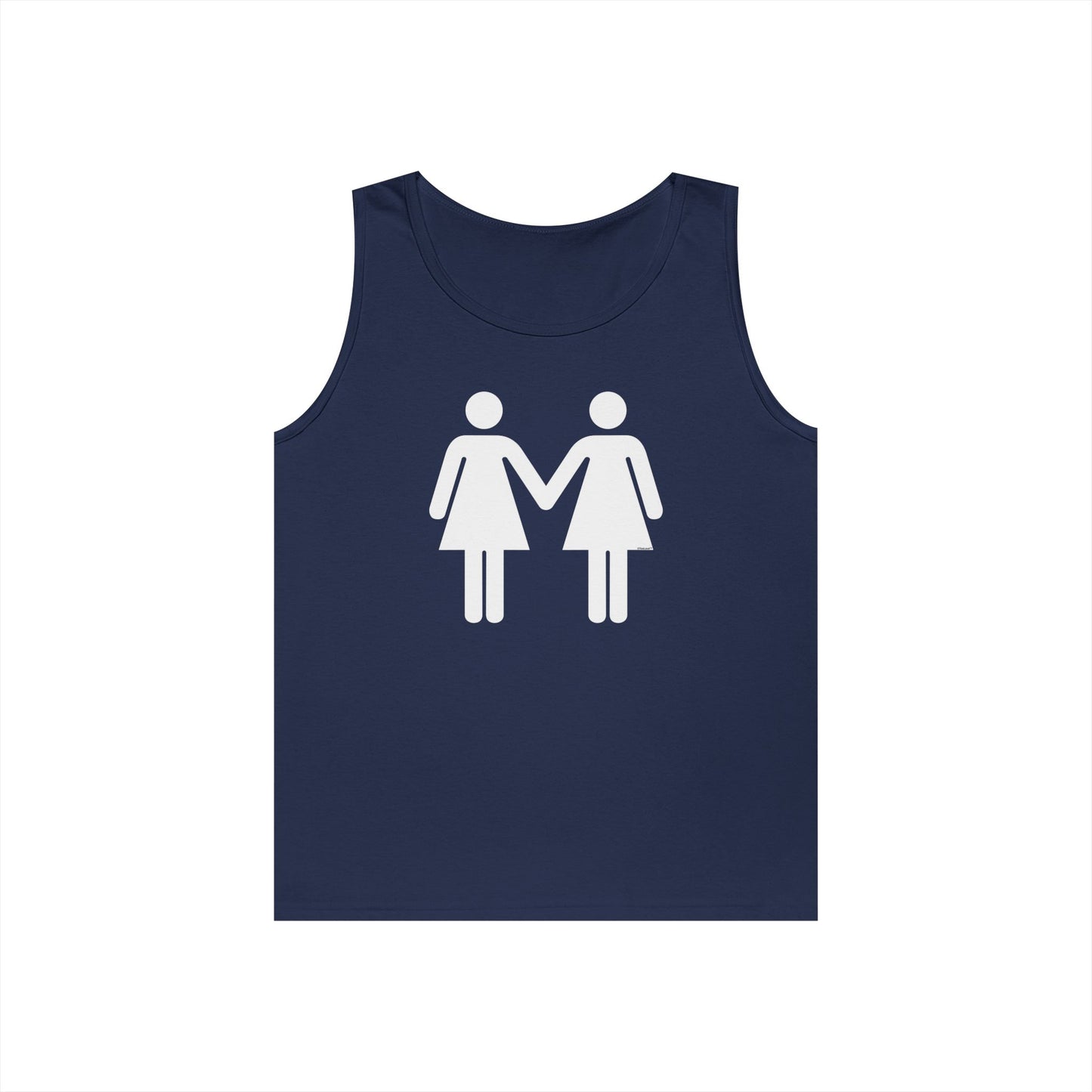 Lesbian Women Holding Hands LGBT Loose Dark Tank Top by TOOLOUD