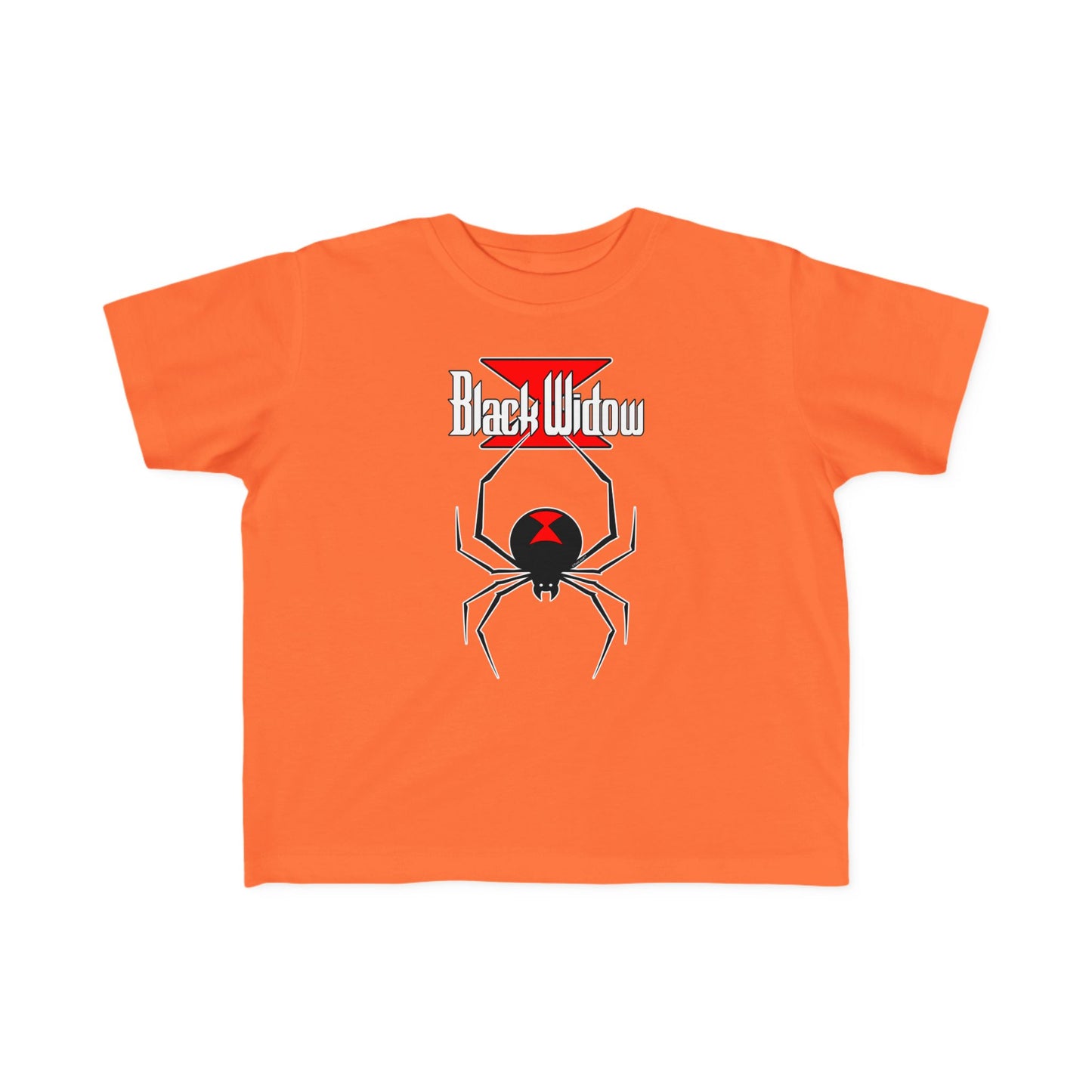 Black Widow Spider Design - Logo Toddler T-Shirt By TOOLOUD