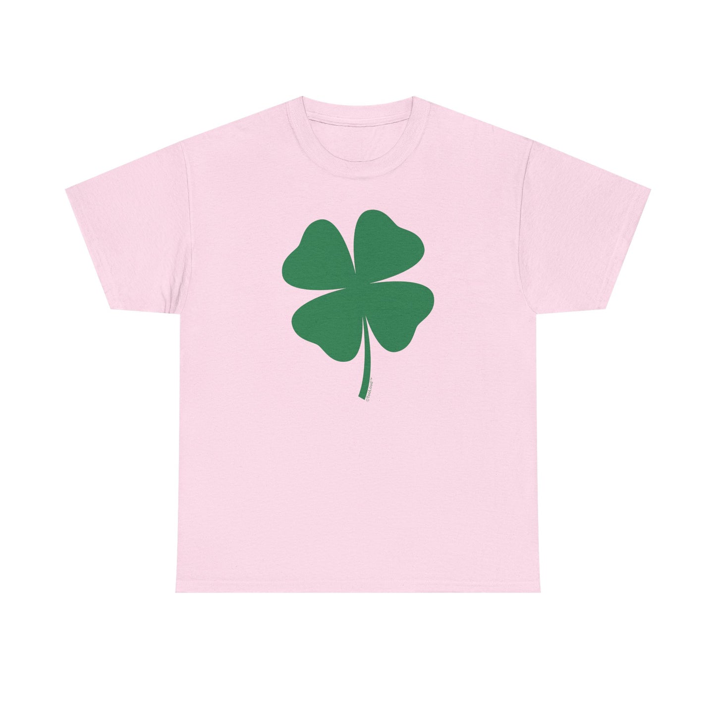 Four Leaf Clover: Adult Print T-Shirt for St. Patrick's Day Celebrations by TOOLOUD