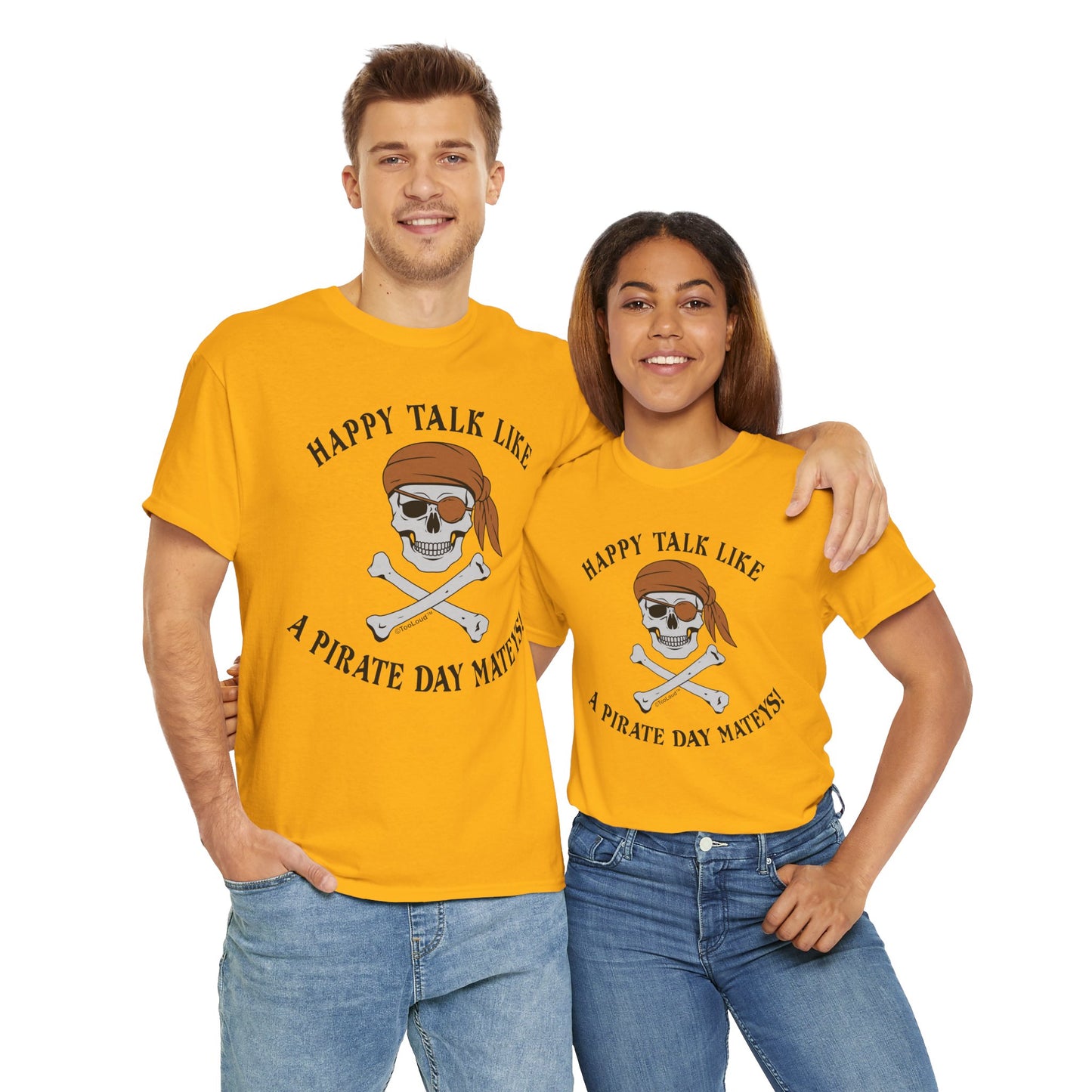 Captivating Pirate Day Mateys Adult Unisex T-Shirt by TOOLOUD