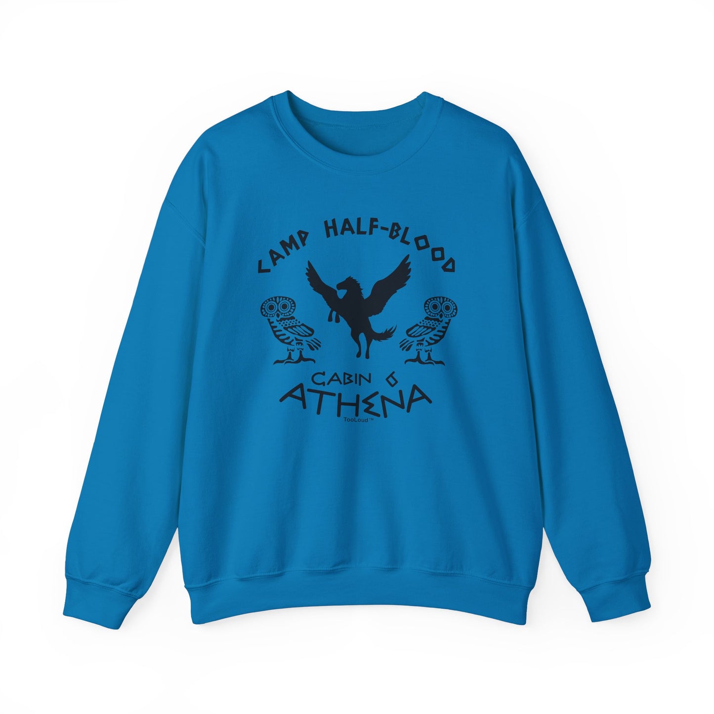 Camp Half Blood Cabin 6 Athena Adult Unisex Sweatshirt by TOOLOUD