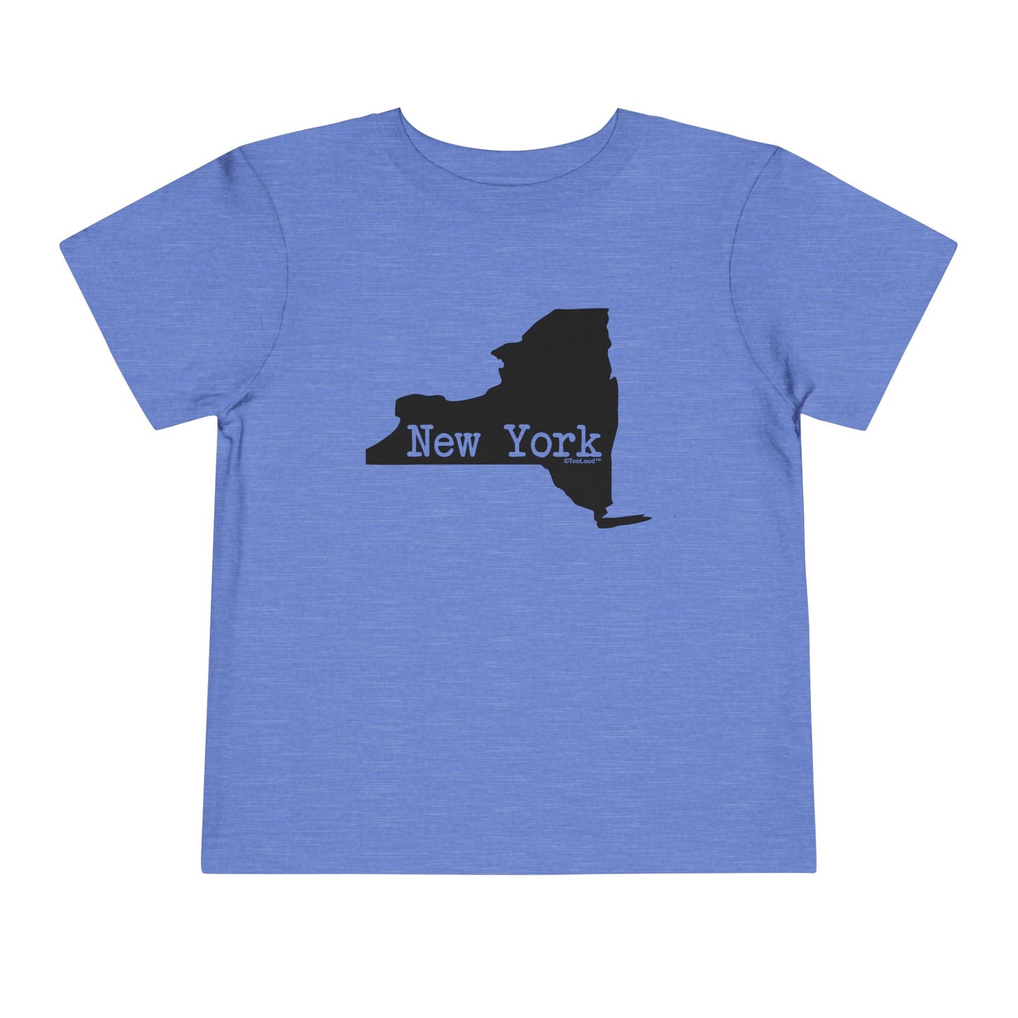 New York - United States Shape Toddler T-Shirt by TOOLOUD