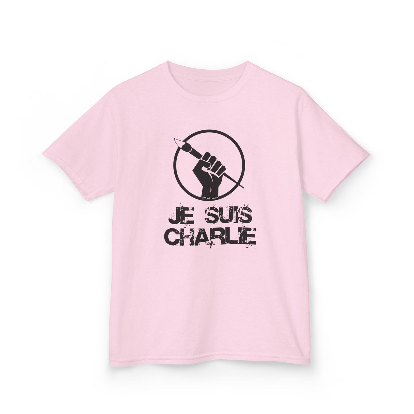Je Suis Charlie Children's Heavy T-Shirt by TOOLOUD