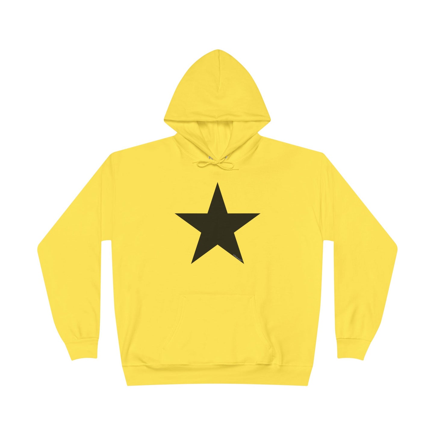 Black Star Adult Hooded Sweatshirt - by TOOLOUD