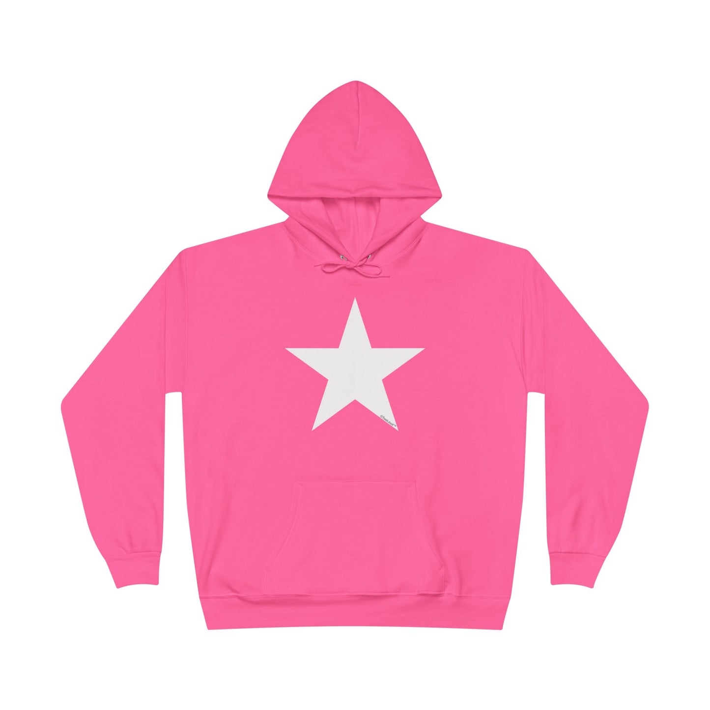 White Star Dark Adult Hoodie Sweatshirt by TOOLOUD