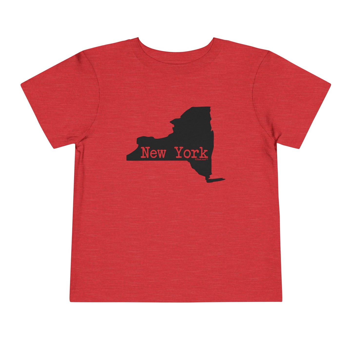 New York - United States Shape Toddler T-Shirt by TOOLOUD