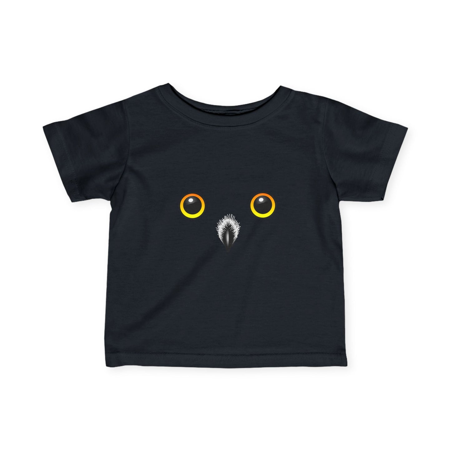 Cute Snowy Owl Face Infant T-Shirt By TOOLOUD