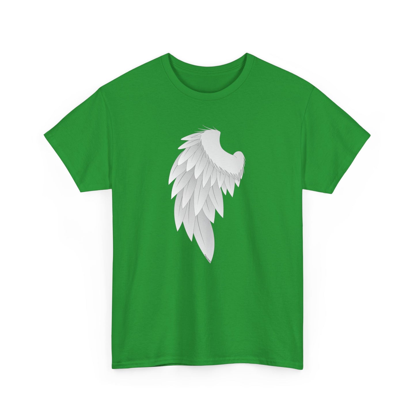 Single Left Angel Wing Design - Adults Dark T-Shirt by TOOLOUD