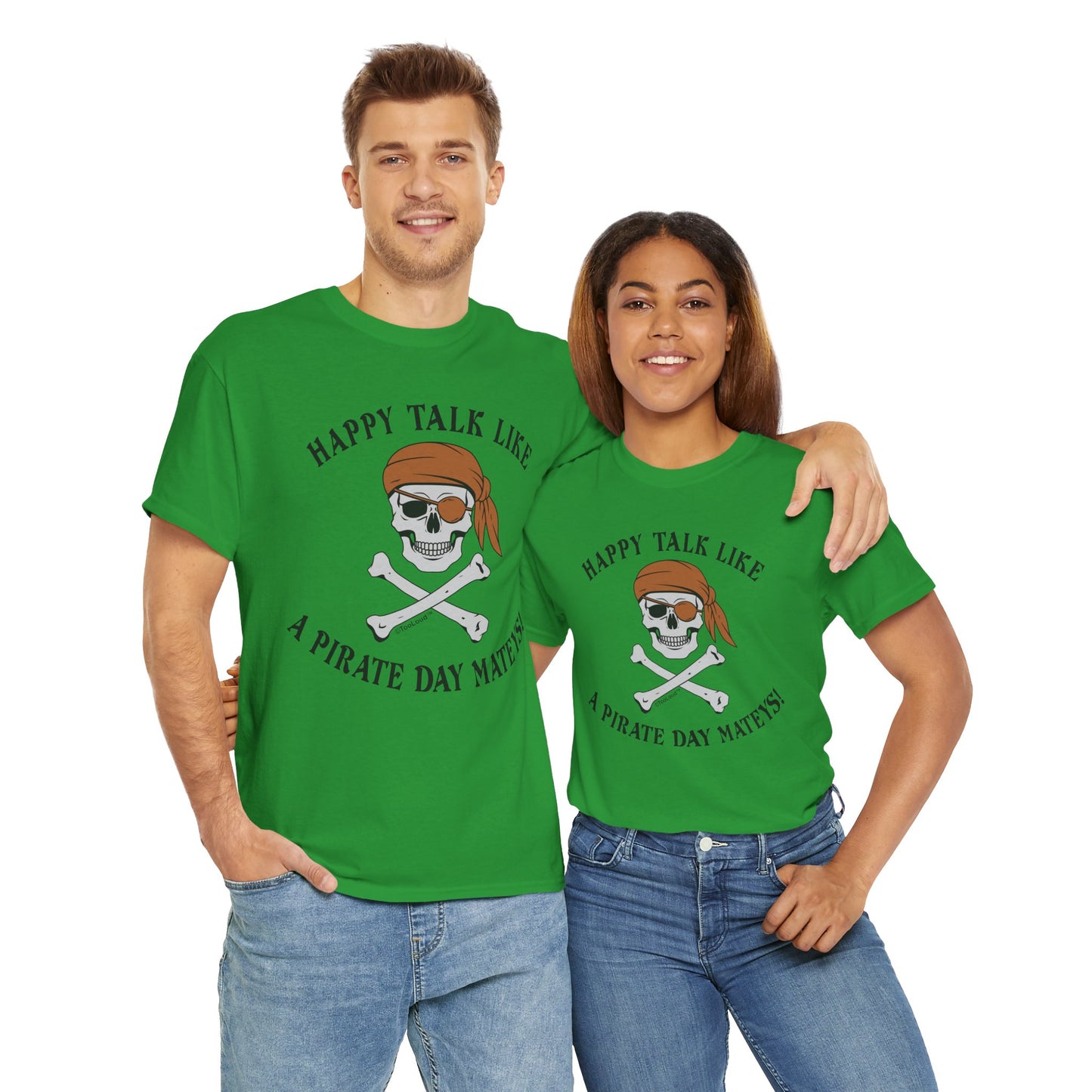 Captivating Pirate Day Mateys Adult Unisex T-Shirt by TOOLOUD
