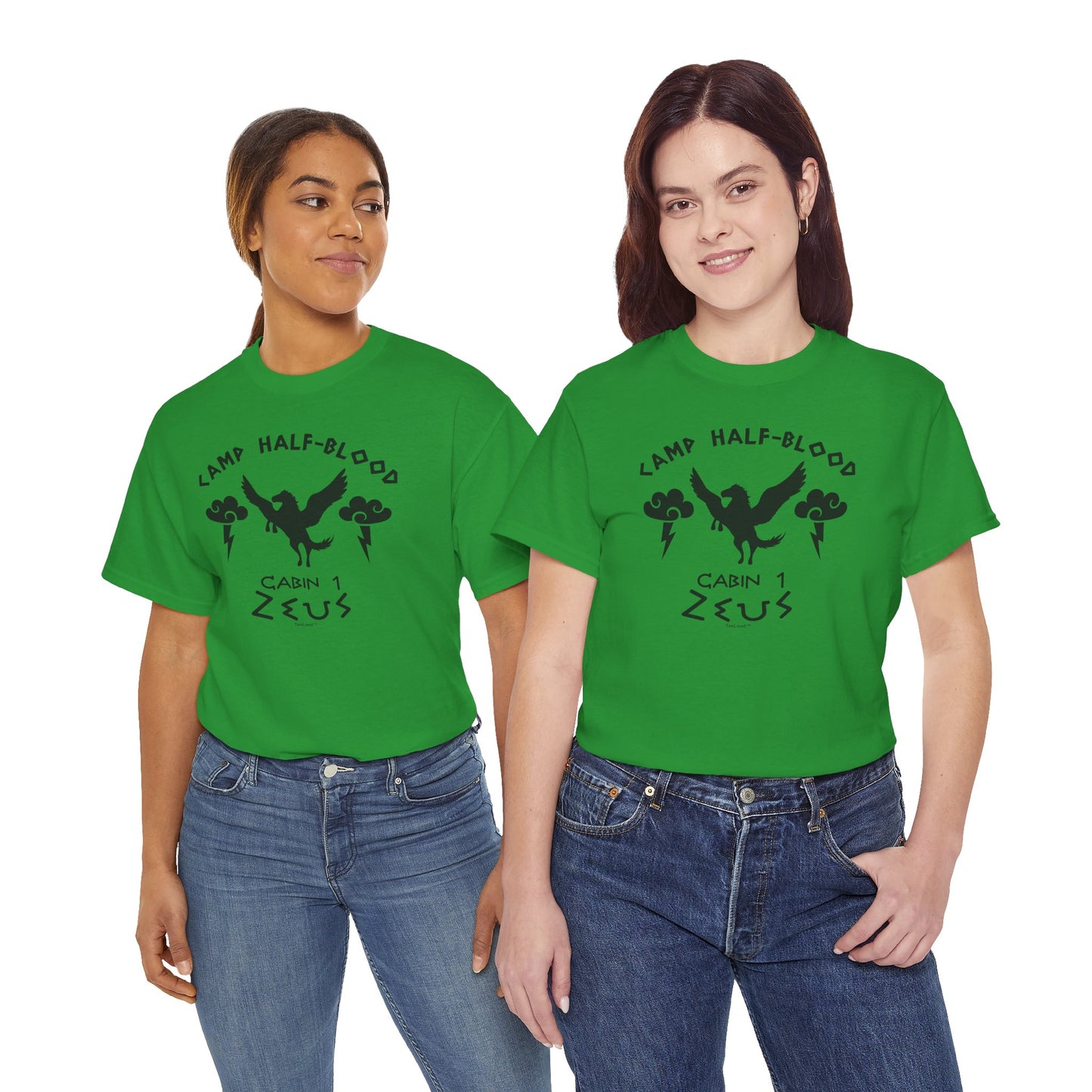 Camp Half Blood Cabin 1 Zeus Women's Adult T-Shirt by TOOLOUD
