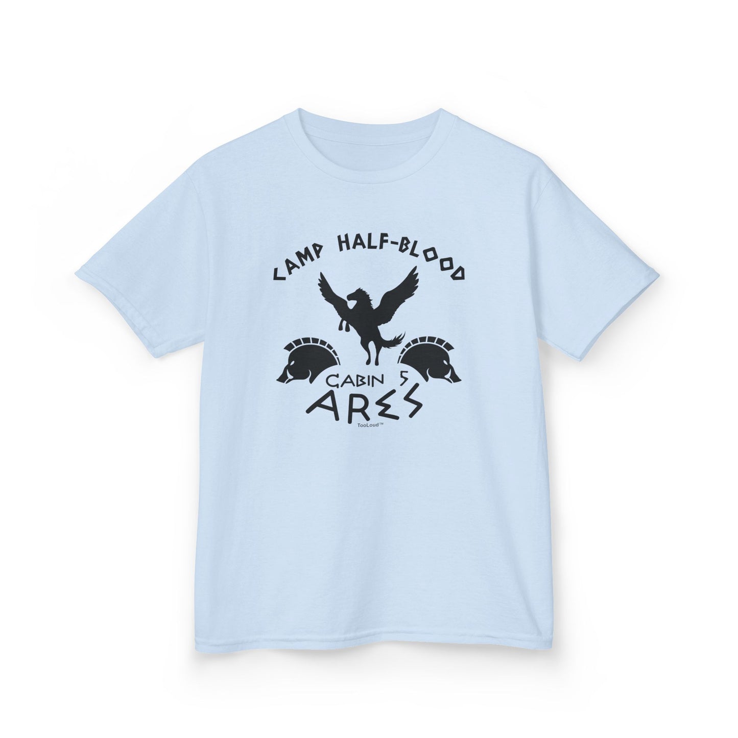 Camp Half Blood Cabin 5 Ares Children's T-Shirt by TOOLOUD