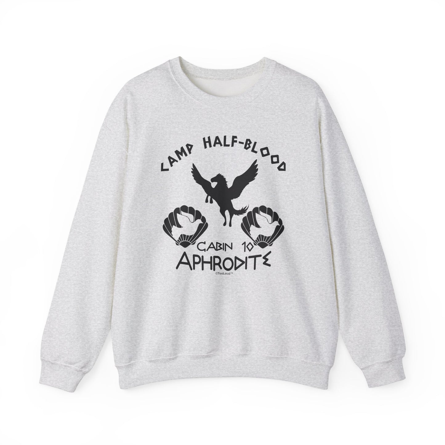 Cabin 10 Aphrodite Camp Half-Blood Adult Sweatshirt by TOOLOUD