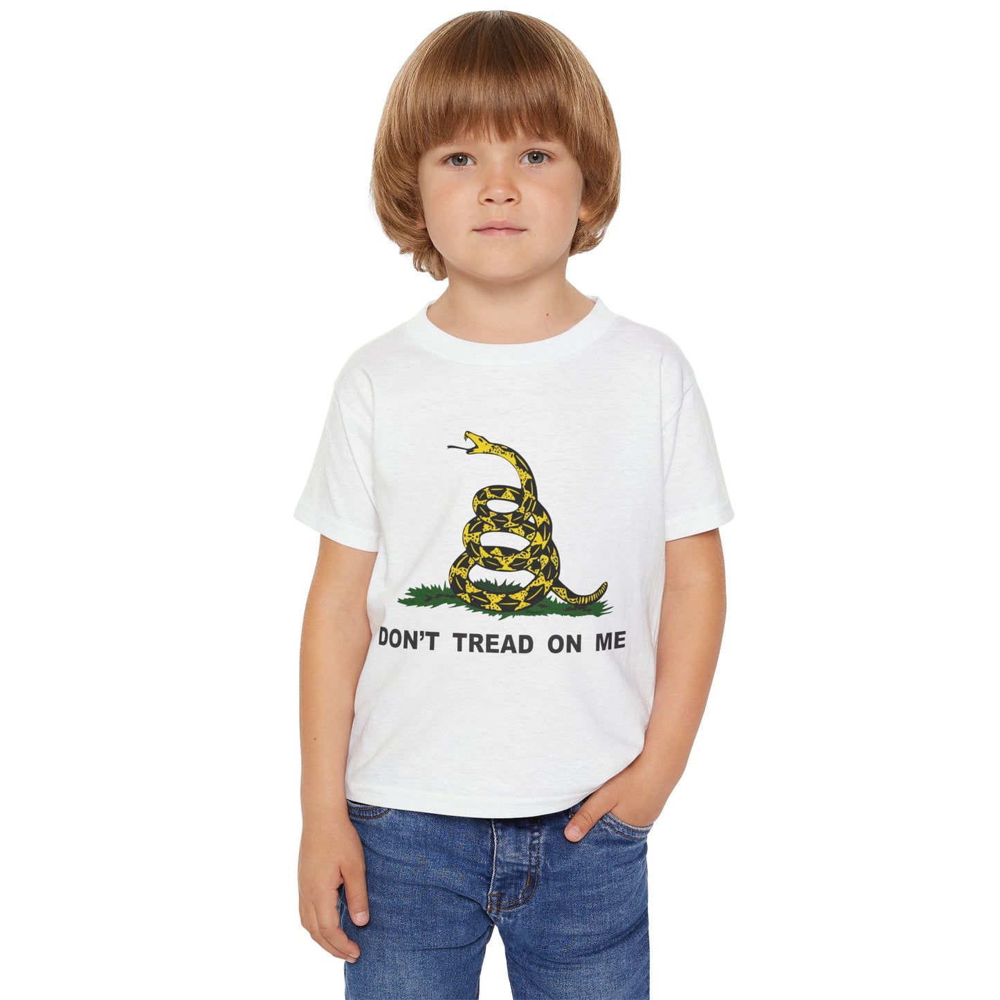 Don't Tread On Me Gadsden Flag Rattlesnake Toddler T-Shirt by TooLoud