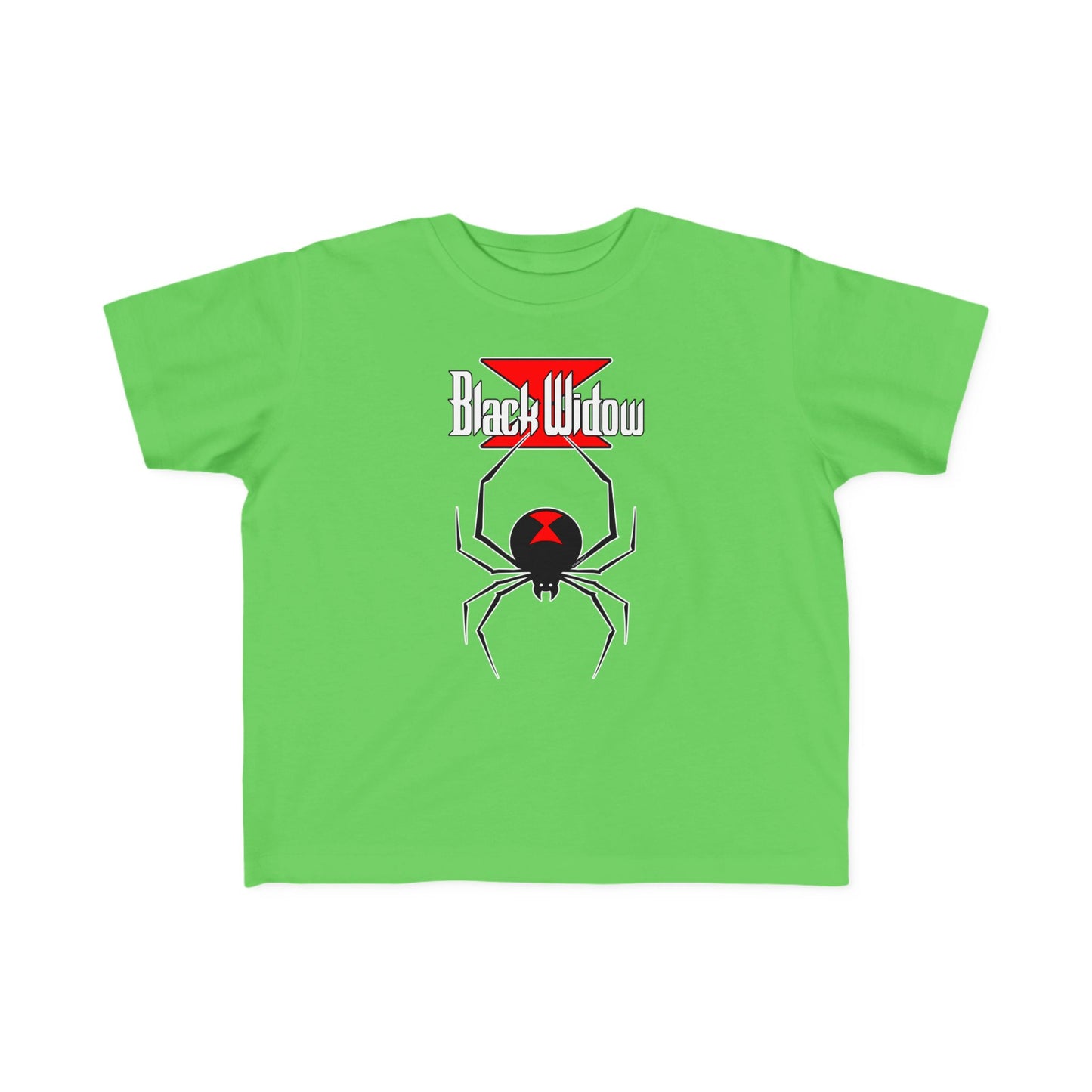 Black Widow Spider Design - Logo Toddler T-Shirt By TOOLOUD