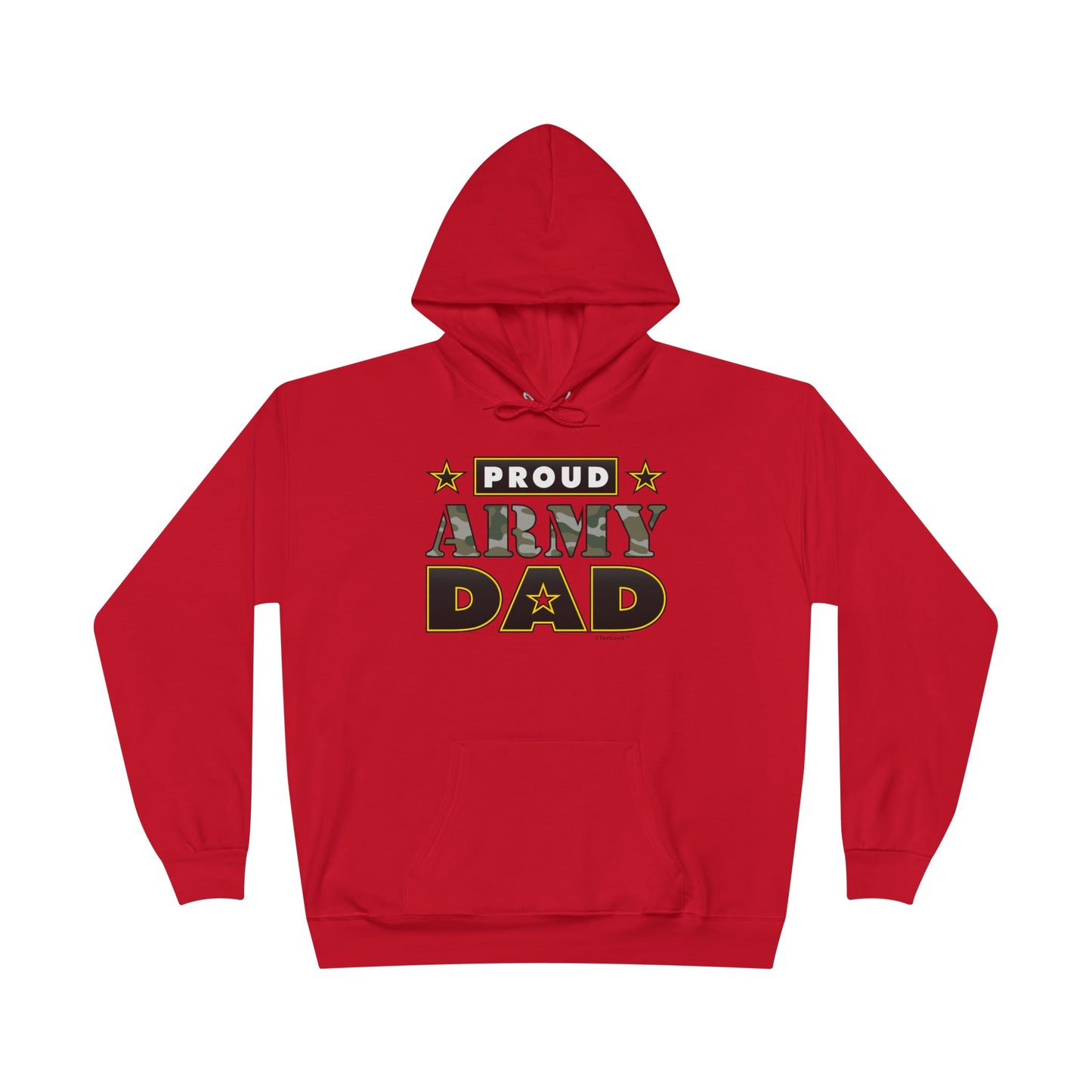 Proud Army Dad Adult Hoodie Sweatshirt by TOOLOUD