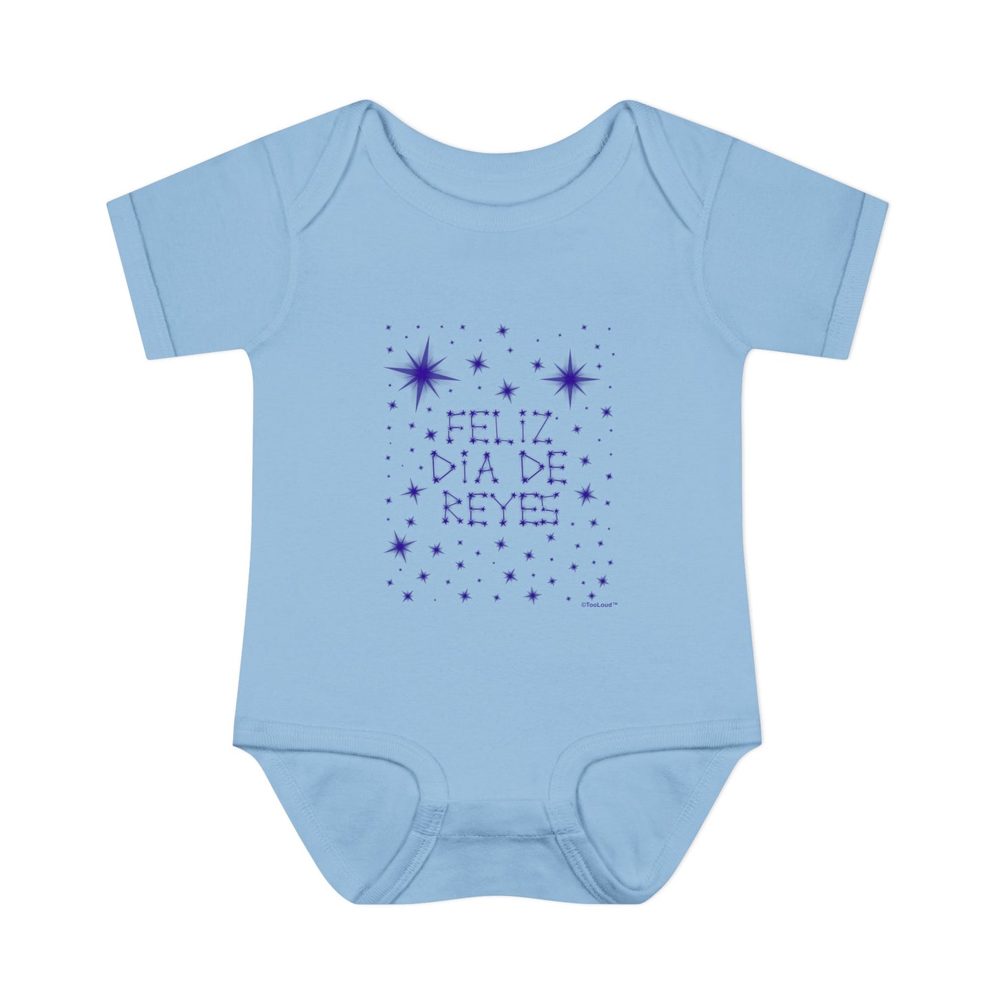 Feliz Dia de Reyes - Estrellas Brillantes Baby Romper Bodysuit by TOOLOUD