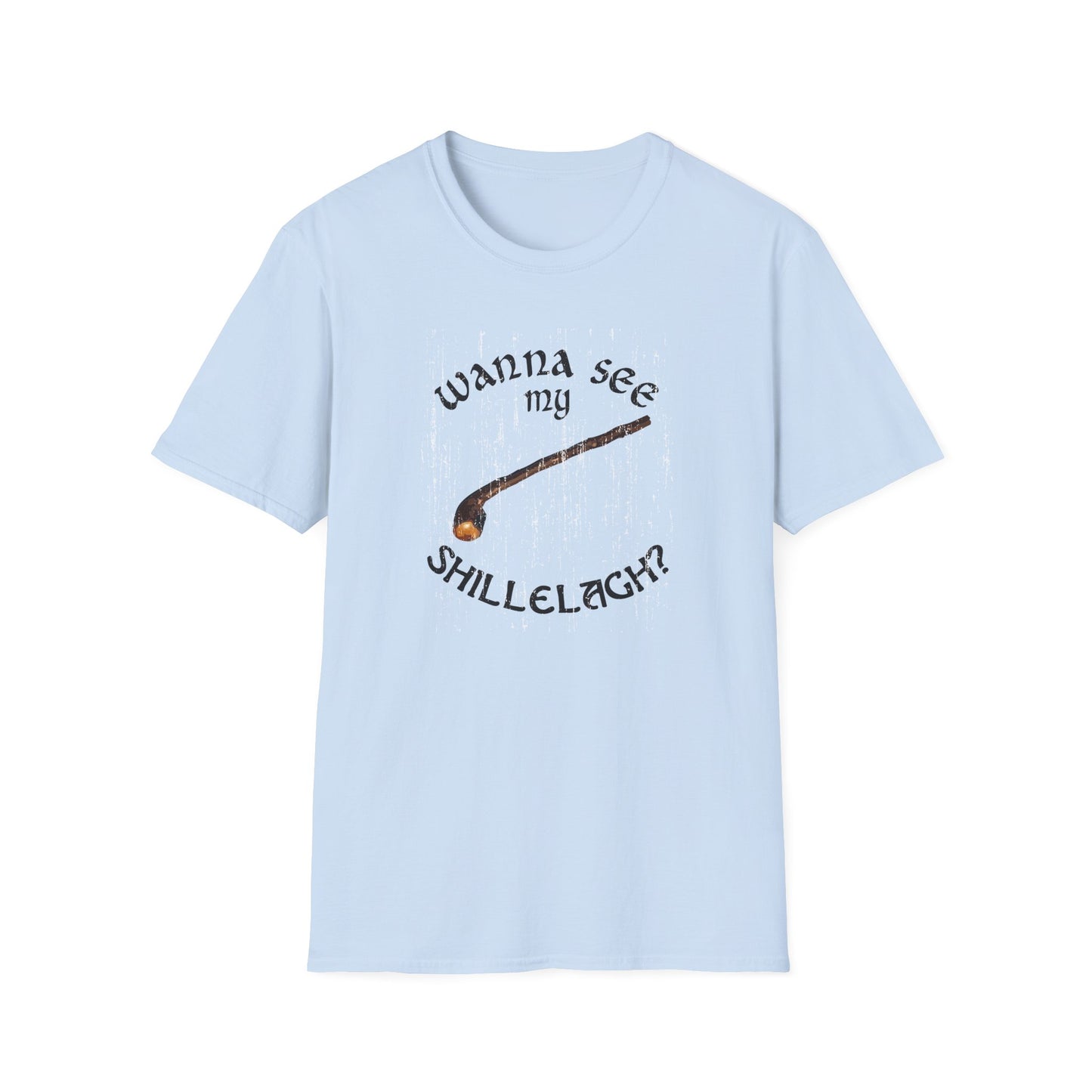 Wanna See My Shillelagh Adult Unisex T-Shirt by TOOLOUD