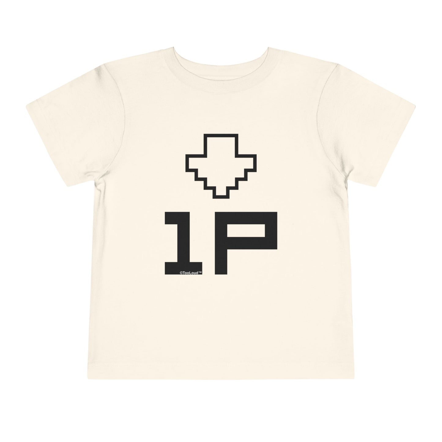 Player One Toddler T-Shirt – Brother or Sister Gamer Shirt by TOOLOUD