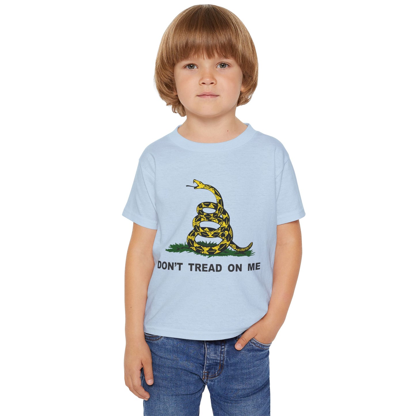 Don't Tread On Me Gadsden Flag Rattlesnake Toddler T-Shirt by TooLoud