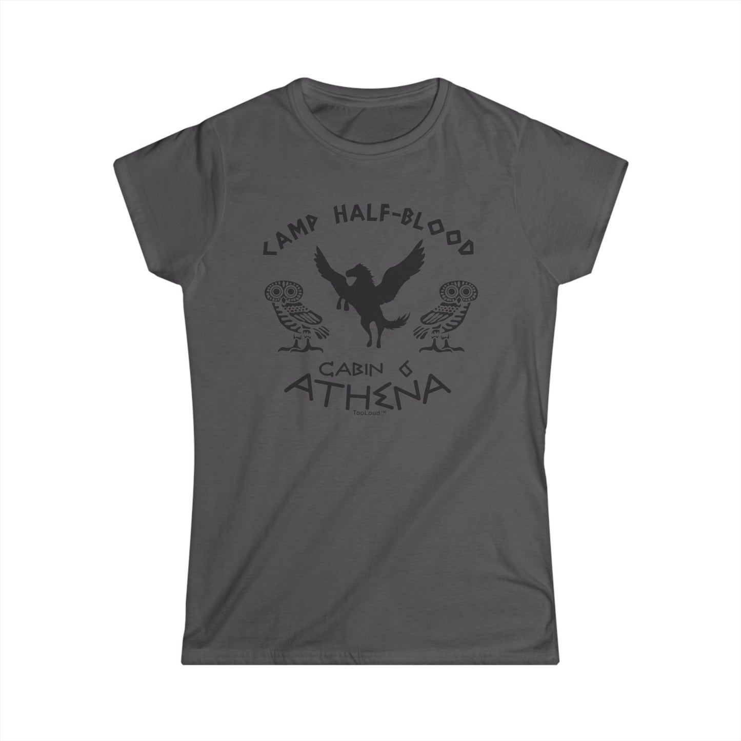 Camp Half Blood Cabin 6 Athena Juniors Style T-Shirt by TOOLOUD