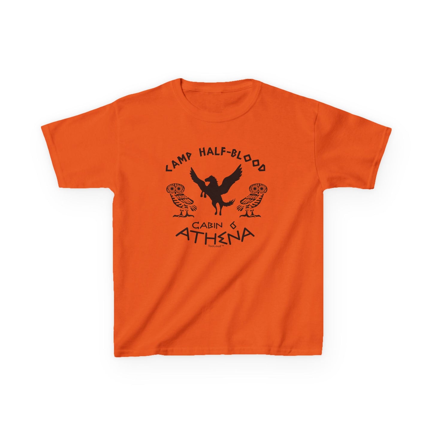 TOOLOUD Camp Half-Blood Cabin 6 Athena Children’s T-Shirt Tee
