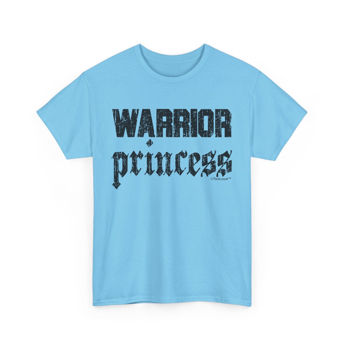 TooLoud Warrior Princess Script Women’s T-Shirt