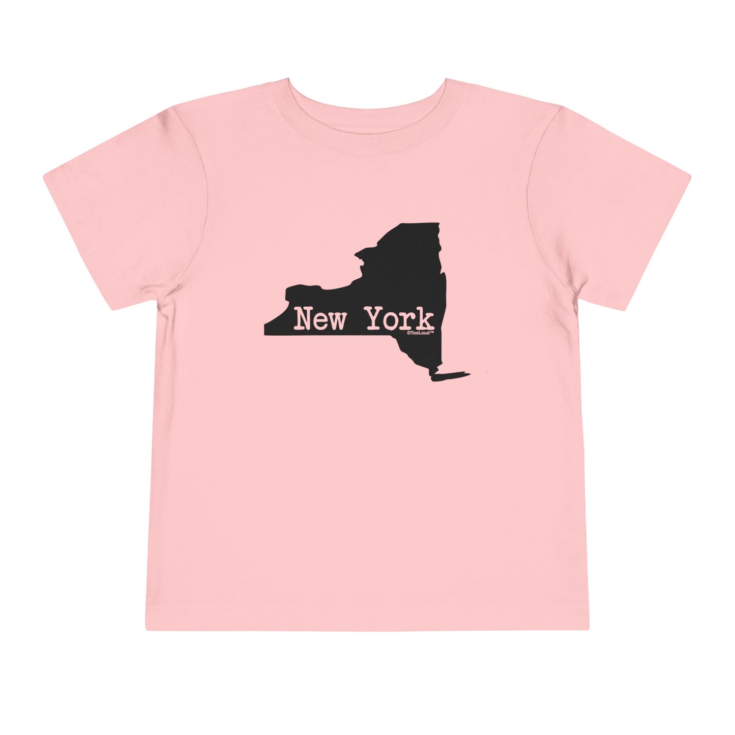 New York - United States Shape Toddler T-Shirt by TOOLOUD