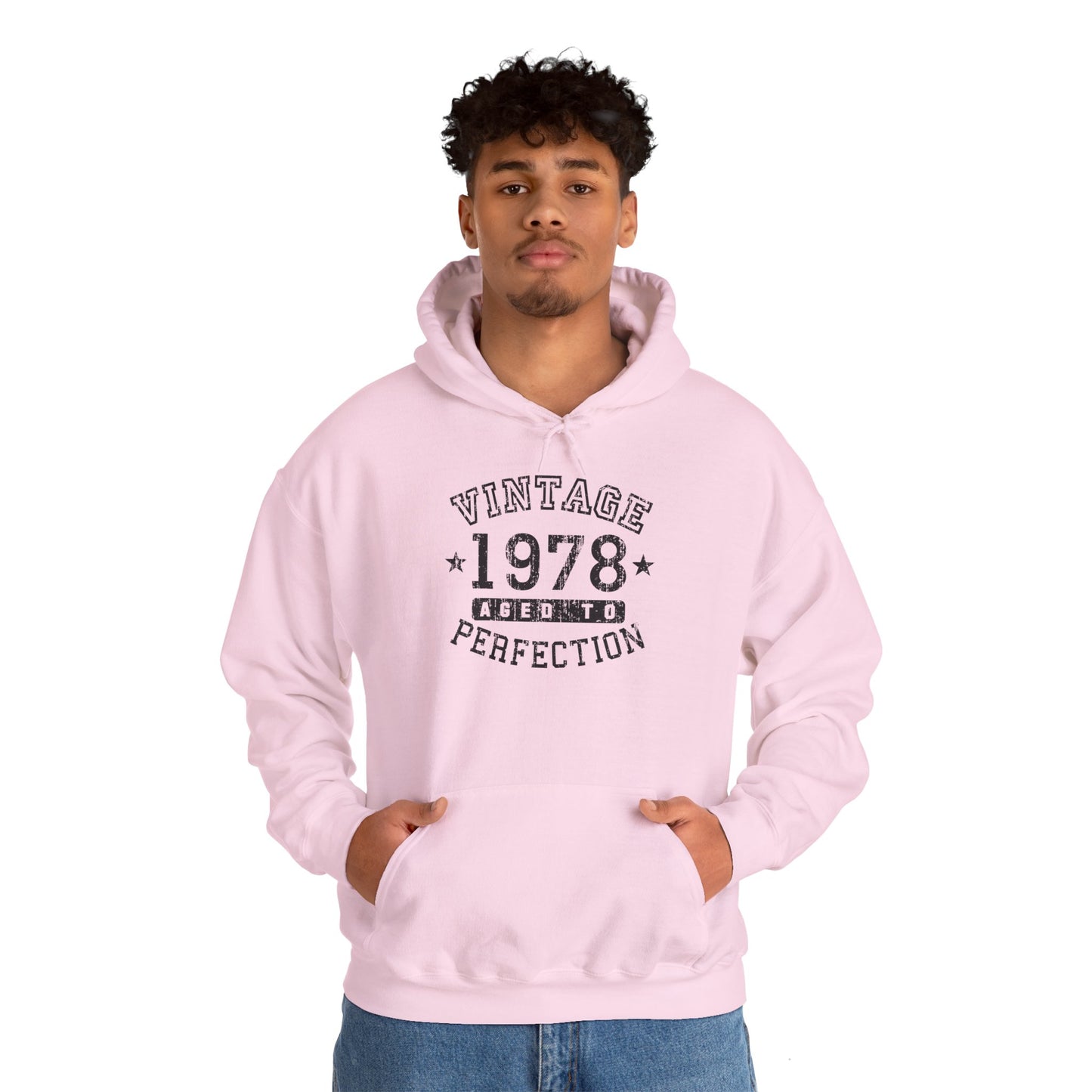 TooLoud 1978 - Vintage Birth Year Unisex Hoodie Sweatshirt