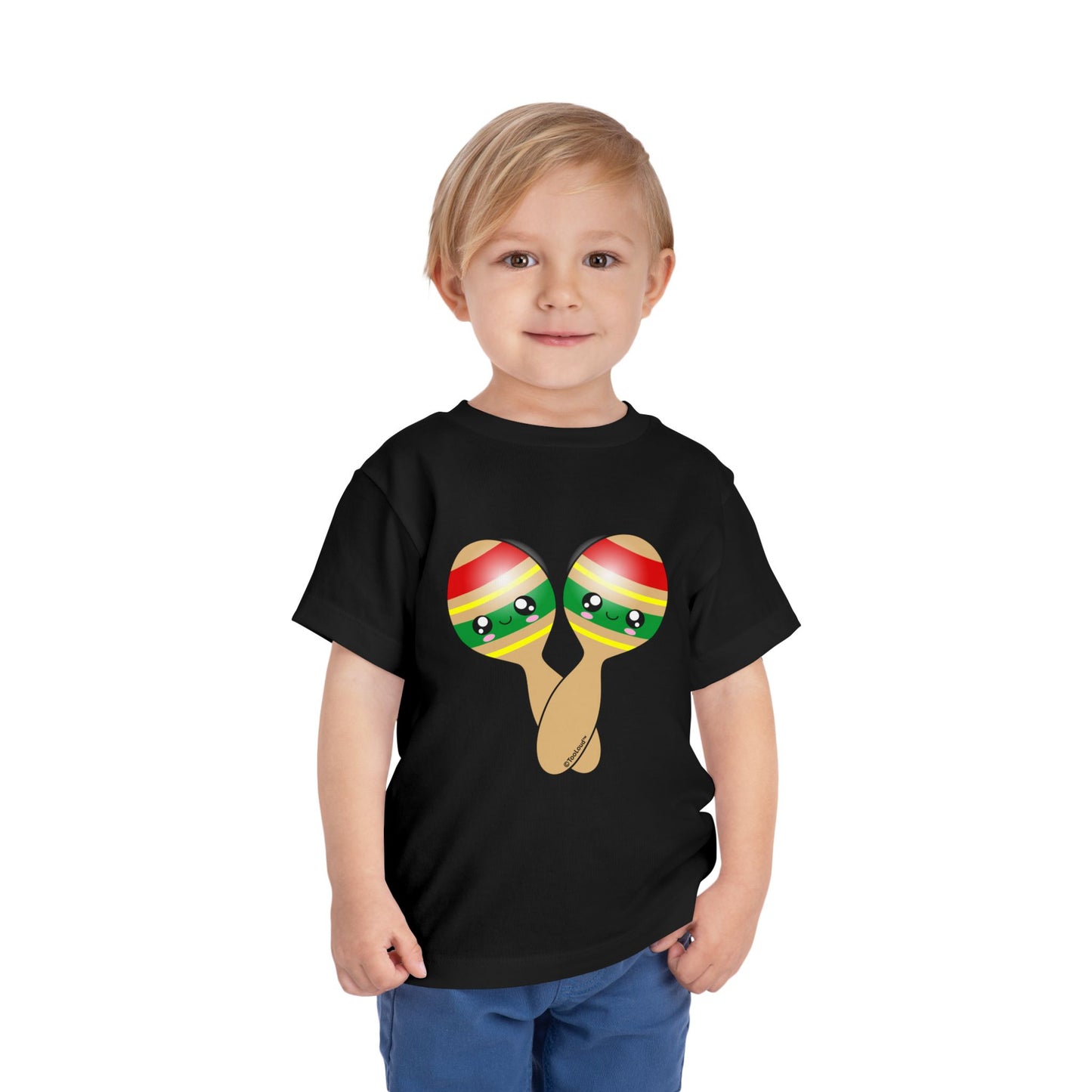 TOOLOUD Cute Maracas Design Toddler T-Shirt